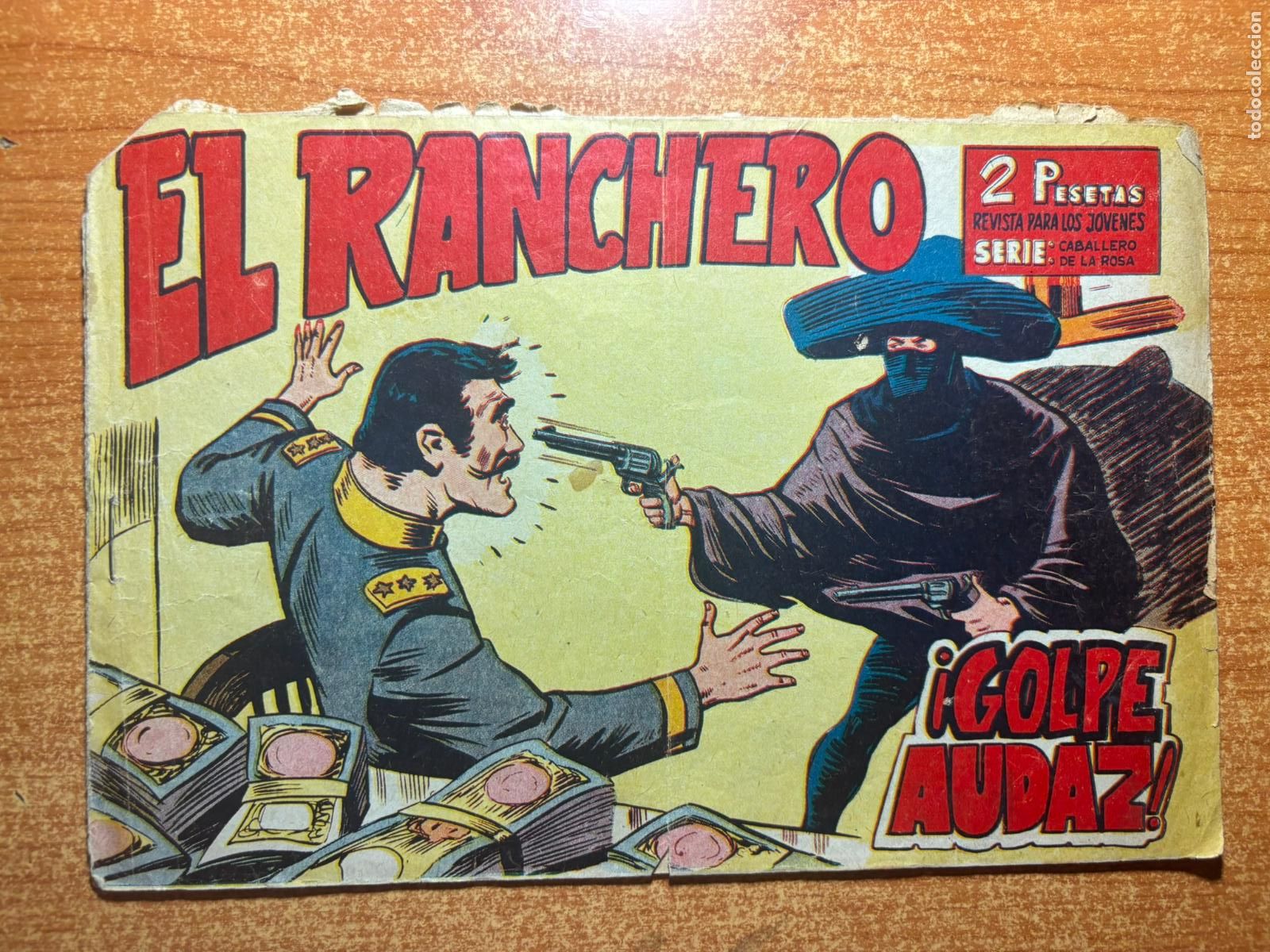Tebeos: EL RANCHERO N&ordm; 4 EDITORIAL MAGA ORIGINAL