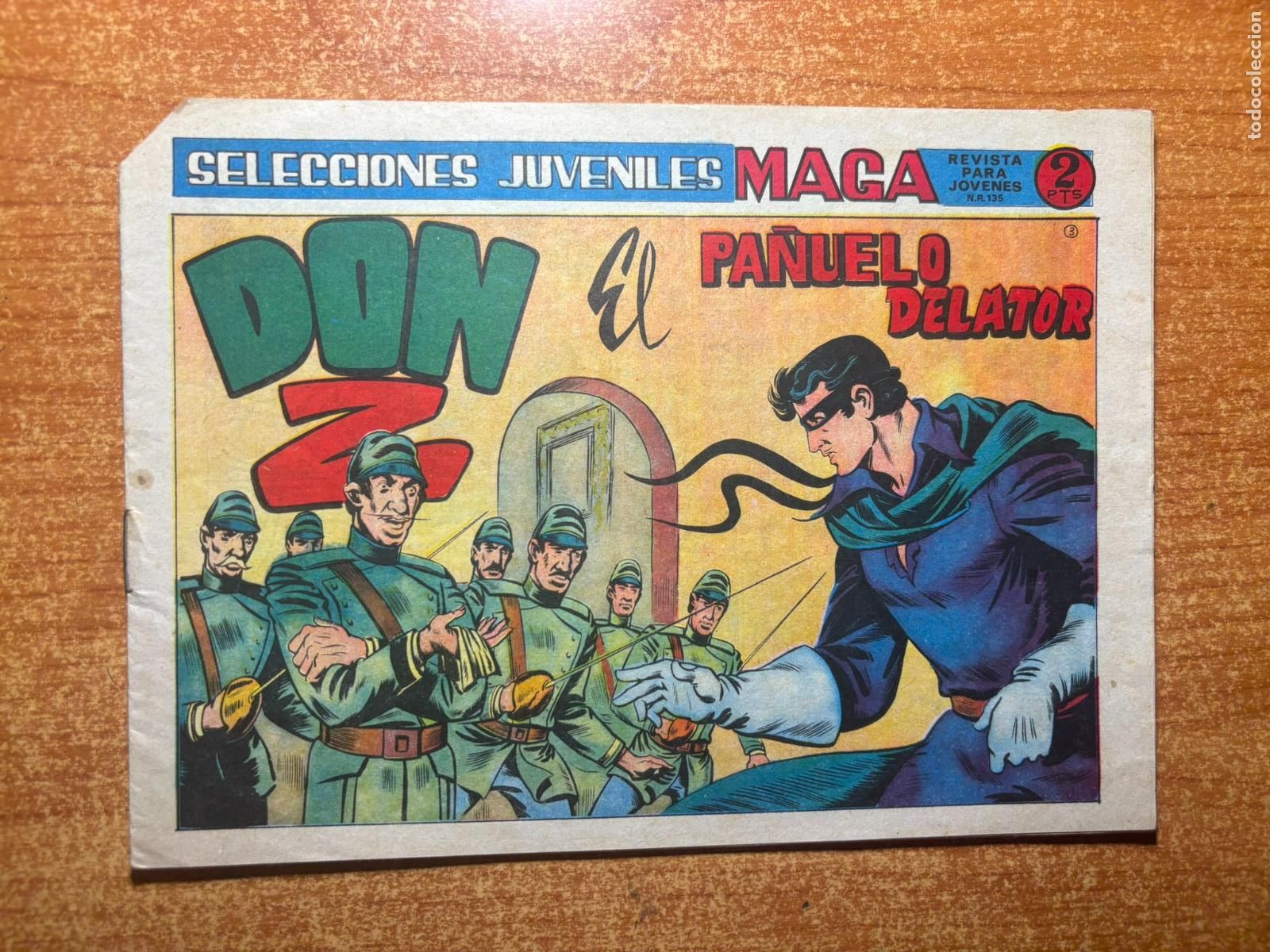 Tebeos: DON Z N&ordm; 3 SEGUNDA SERIE EDITORIAL MAGA ORIGINAL