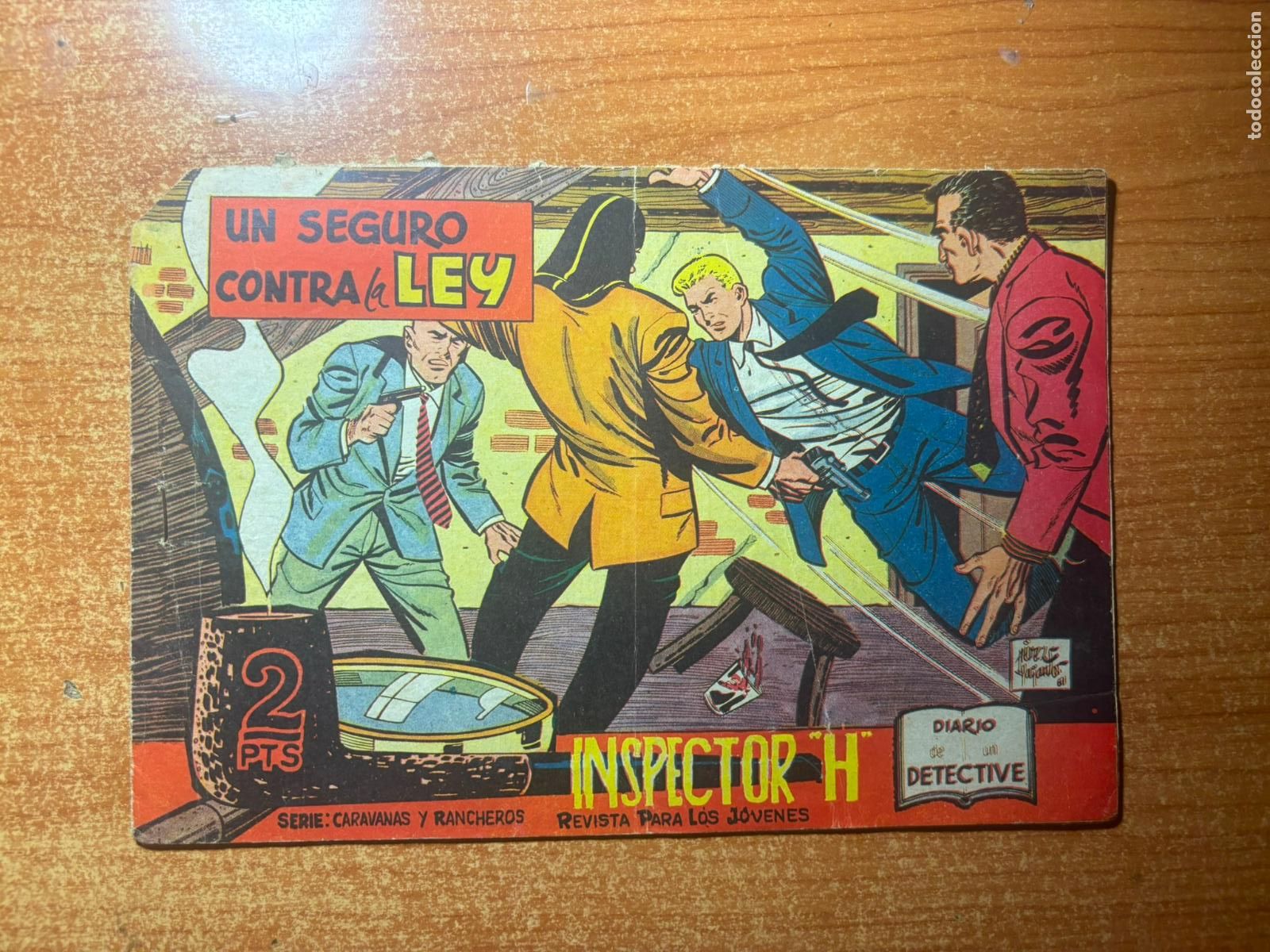 Tebeos: INSPECTOR H N&ordm; 2 EDITORIAL MAGA ORIGINAL
