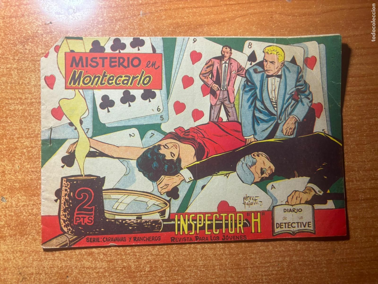 Tebeos: INSPECTOR H N&ordm; 4 EDITORIAL MAGA ORIGINAL