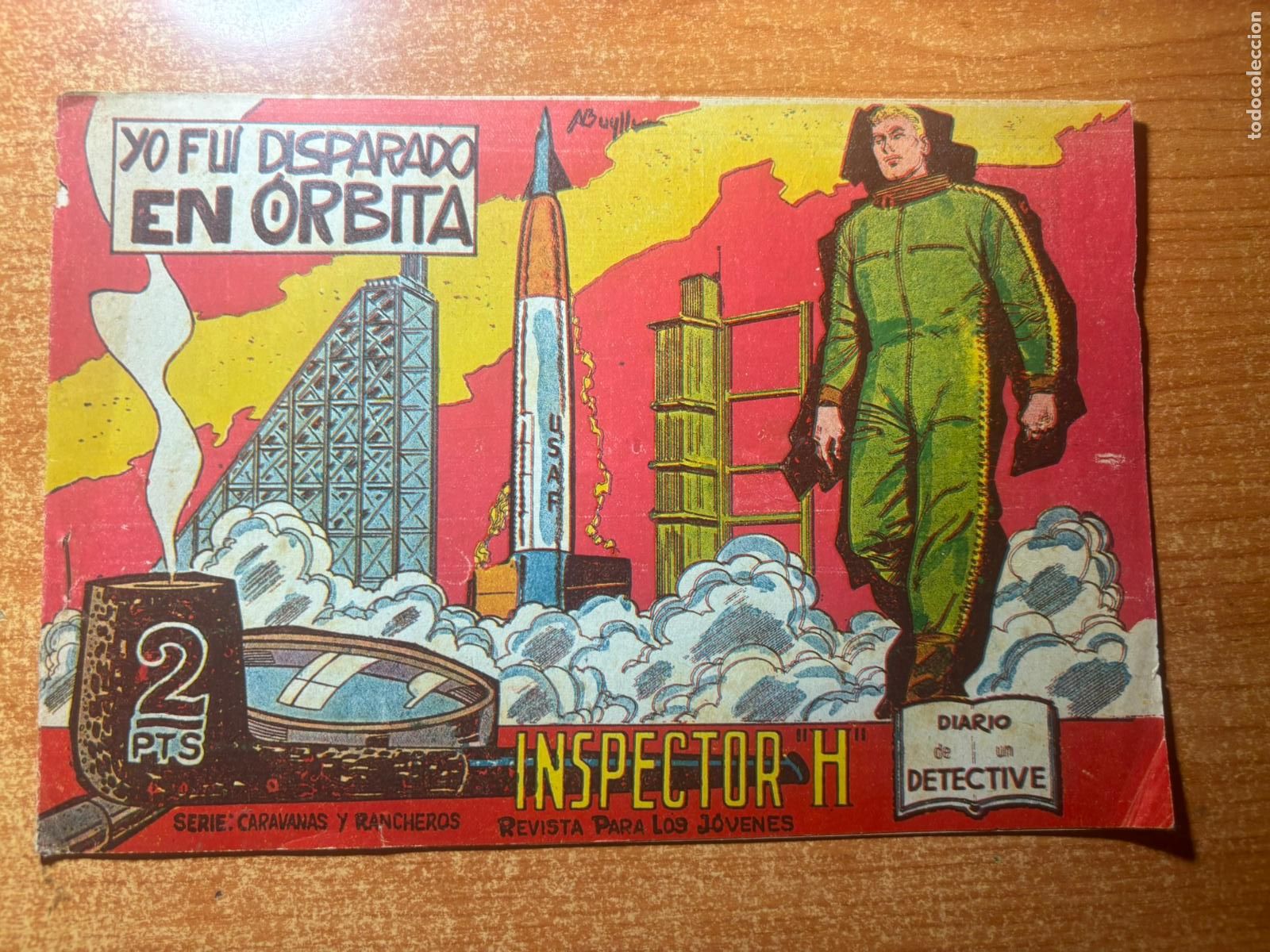 Tebeos: INSPECTOR H N&ordm; 19 EDITORIAL MAGA ORIGINAL