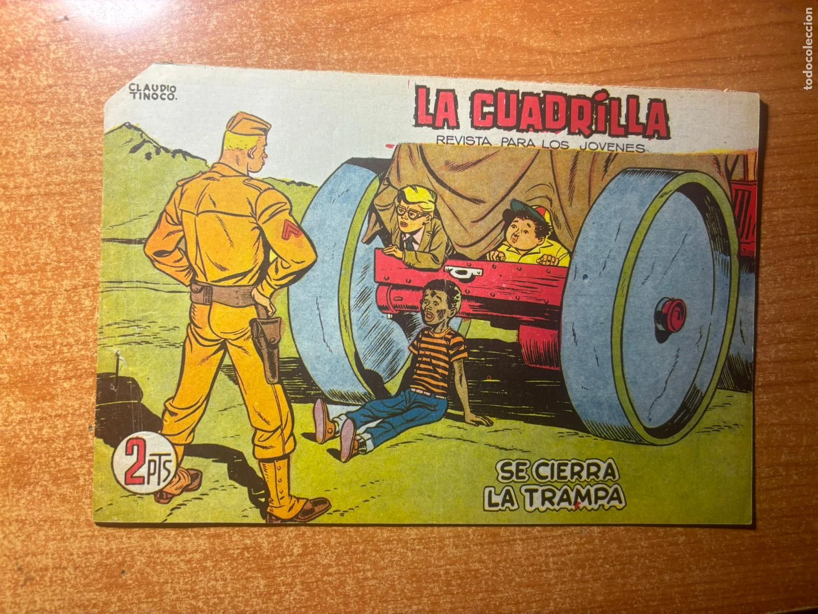 Tebeos: LA CUADRILLA N&ordm; 7 EDITORIAL MAGA ORIGINAL