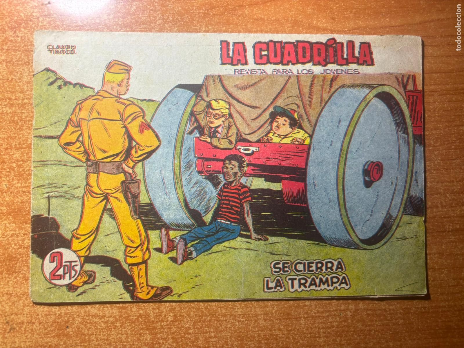 Tebeos: LA CUADRILLA N&ordm; 7 EDITORIAL MAGA ORIGINAL
