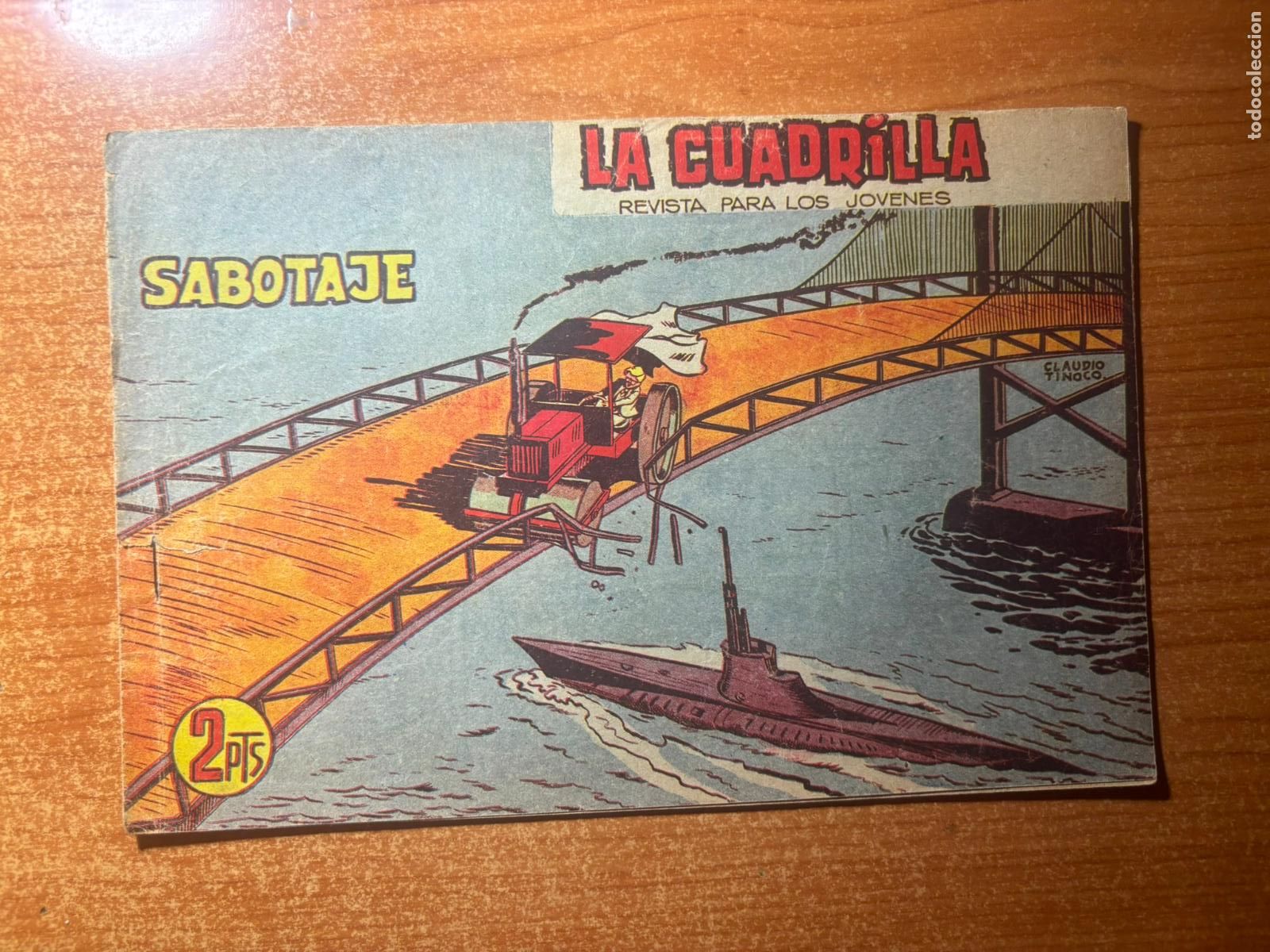 Tebeos: LA CUADRILLA N&ordm; 9 EDITORIAL MAGA ORIGINAL