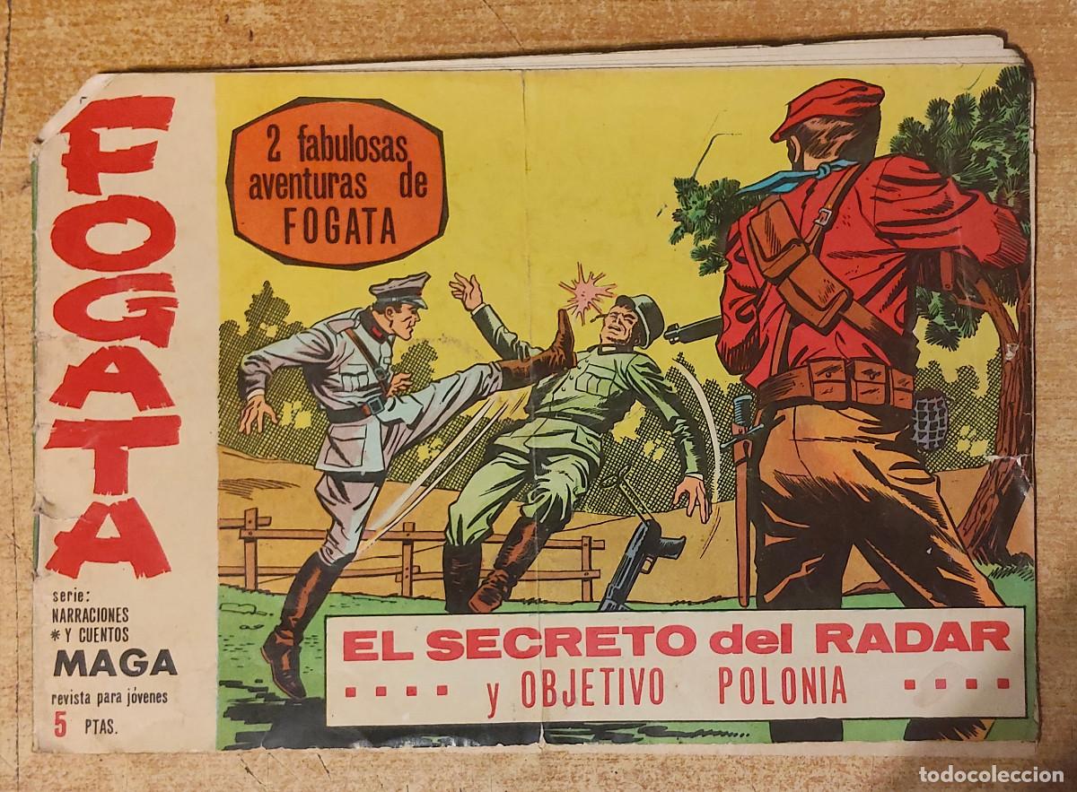 Tebeos: FOGATA -el secreto del radar y objetivo Polonia - ORIGINAL - MAGA - GORBAUD