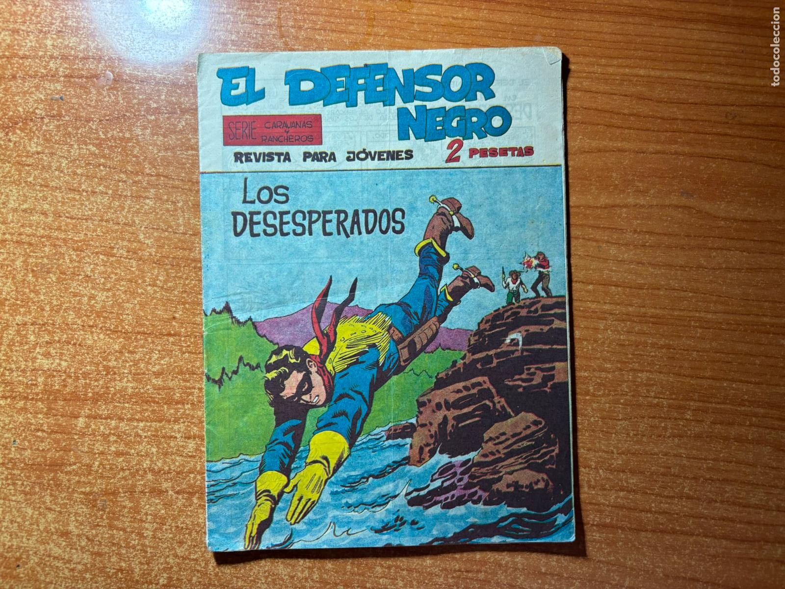 Tebeos: EL DEFENSOR NEGRO N&ordm; 35 EDITORIAL MAGA 1961 ORIGINAL