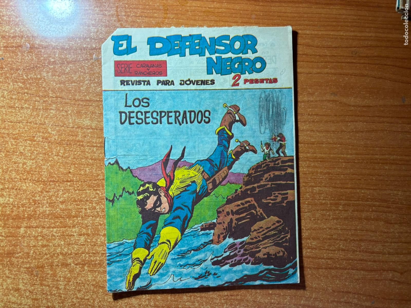 Tebeos: EL DEFENSOR NEGRO N&ordm; 35 EDITORIAL MAGA 1961 ORIGINAL