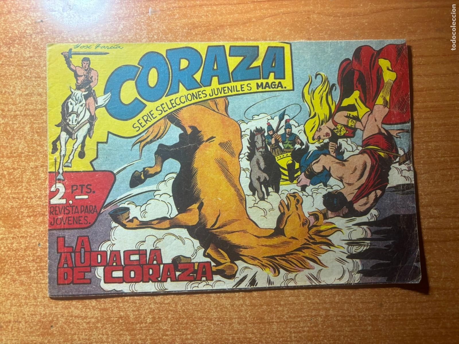 Tebeos: CORAZA N&ordm; 20 EDITORIAL MAGA 1962 ORIGINAL