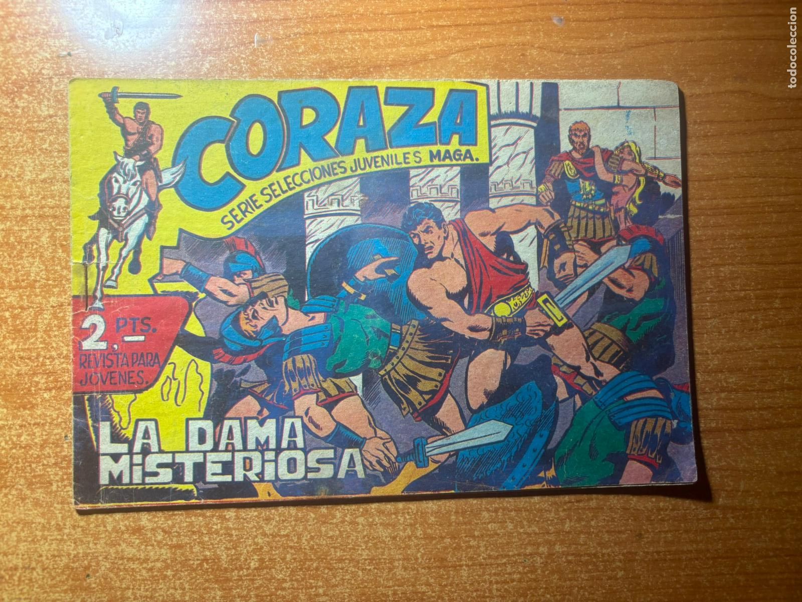 Tebeos: CORAZA N&ordm; 18 EDITORIAL MAGA 1962 ORIGINAL
