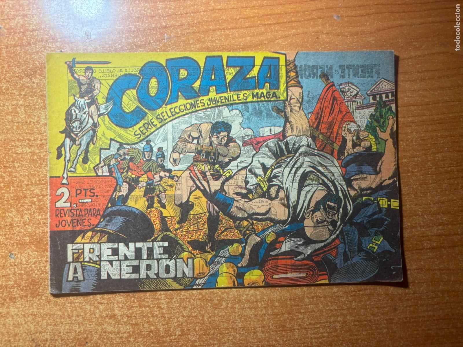 Tebeos: CORAZA N&ordm; 16 EDITORIAL MAGA 1962 ORIGINAL