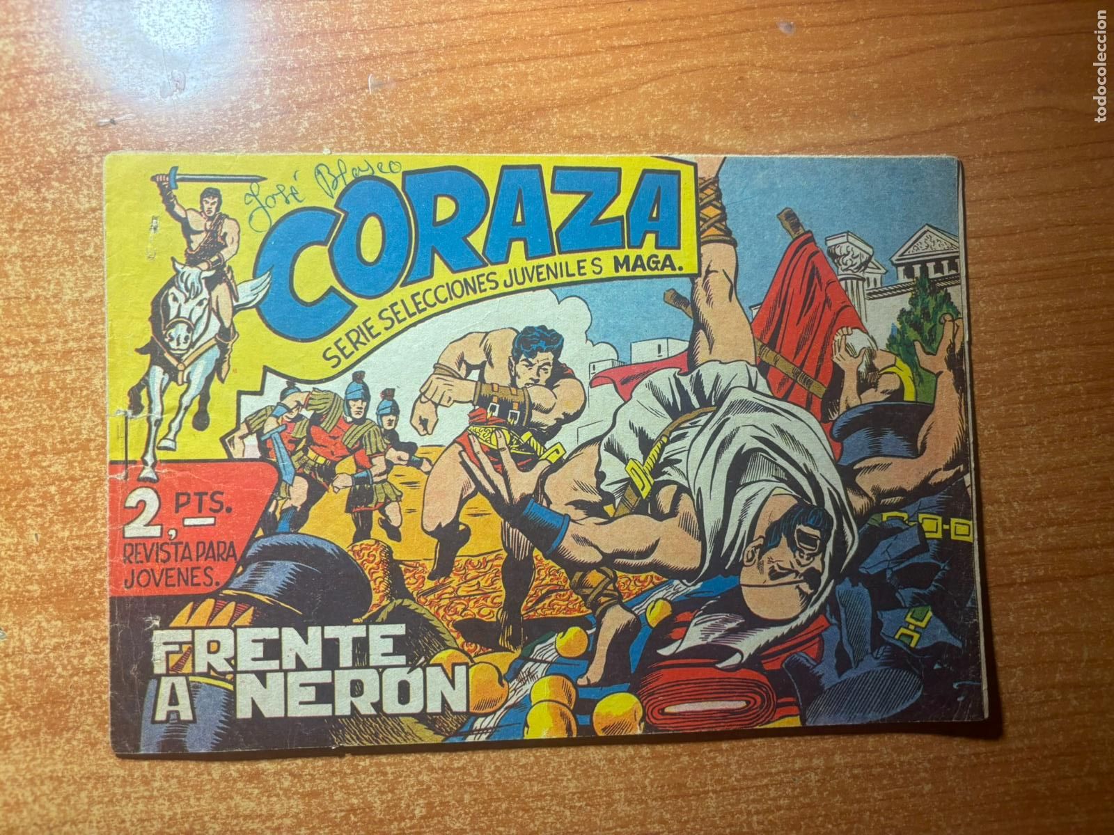 Tebeos: CORAZA N&ordm; 16 EDITORIAL MAGA 1962 ORIGINAL