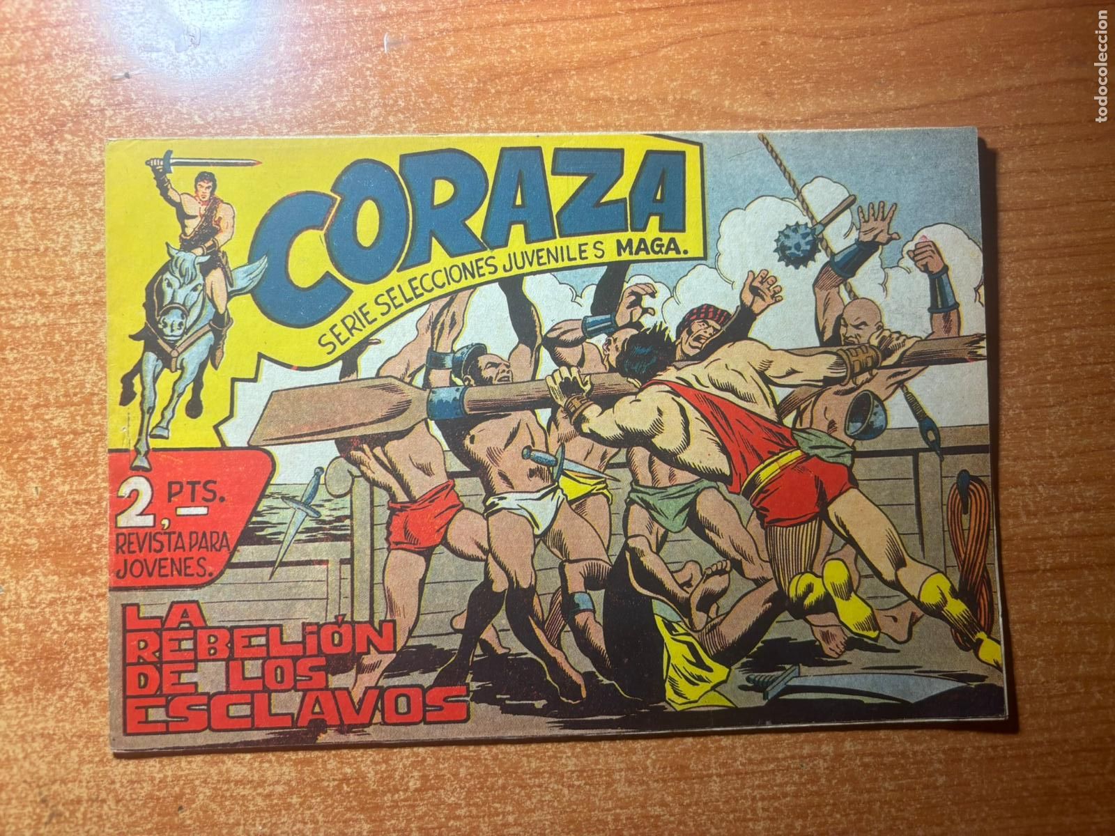 Tebeos: CORAZA N&ordm; 16 EDITORIAL MAGA 1962 ORIGINAL
