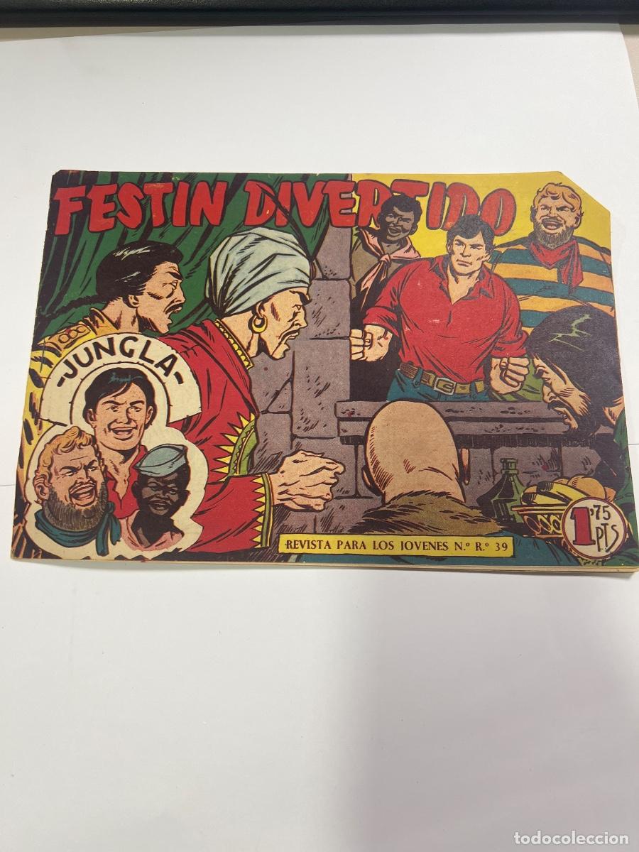 Tebeos: JUNGLA. N&deg; 8. FEST&Iacute;N DIVERTIDO. REVISTA PARA J&Oacute;VENES. EDITORIAL MAGA.