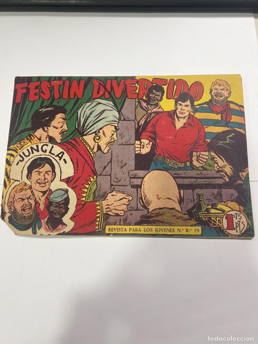 Tebeos: JUNGLA. N&deg; 8. FEST&Iacute;N DIVERTIDO. REVISTA PARA J&Oacute;VENES. EDITORIAL MAGA.