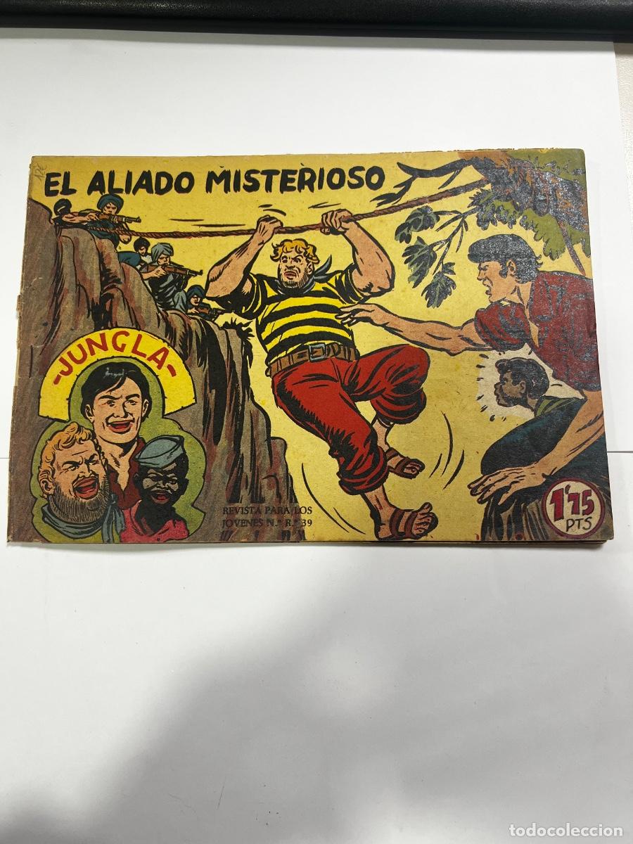 Tebeos: JUNGLA. N&deg; 12. EL ALIADO MISTERIOSO. REVISTA PARA J&Oacute;VENES. EDITORIAL MAGA.