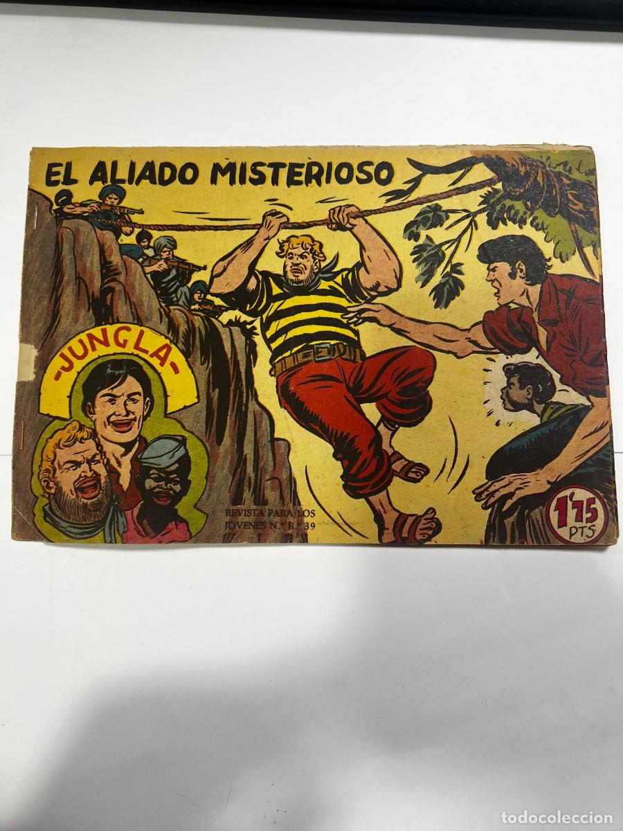 Tebeos: JUNGLA. N&deg; 12. EL ALIADO MISTERIOSO. REVISTA PARA J&Oacute;VENES. EDITORIAL MAGA.