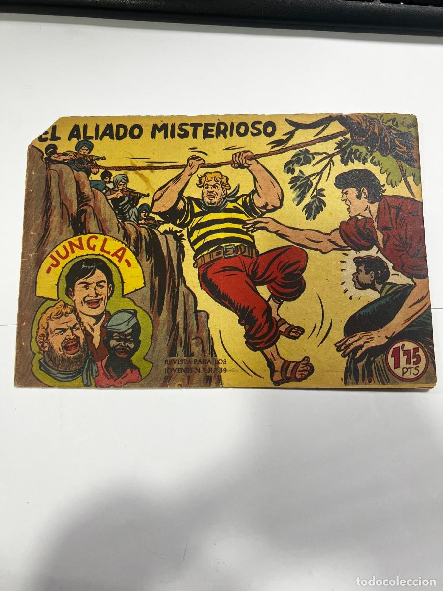 Tebeos: JUNGLA. N&deg; 12. EL ALIADO MISTERIOSO. REVISTA PARA J&Oacute;VENES. EDITORIAL MAGA.