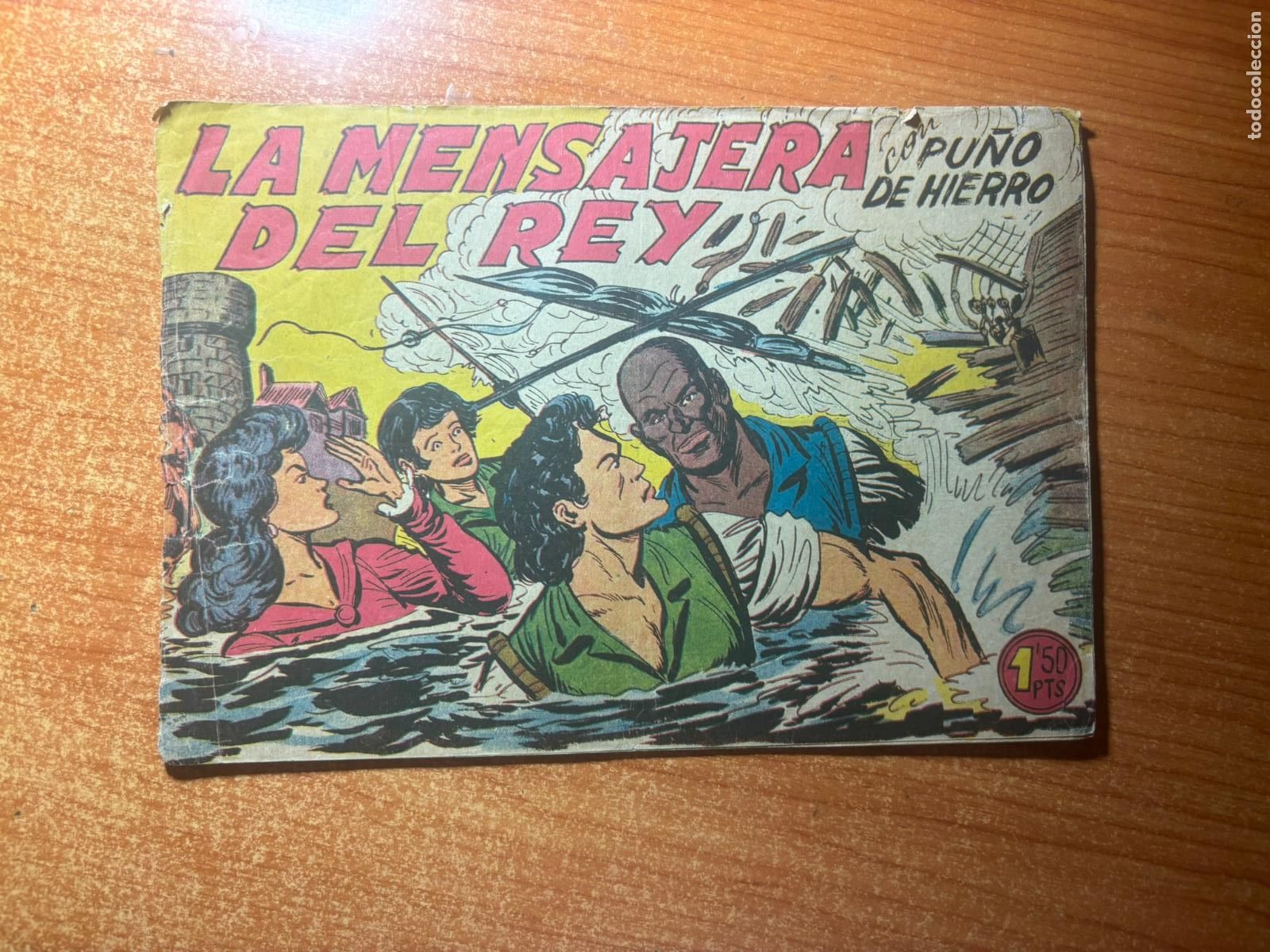 Tebeos: PU&Ntilde;O DE HIERRO DE MANUEL GAGO N&ordm; 30 EDITORIAL MAGA ORIGINAL