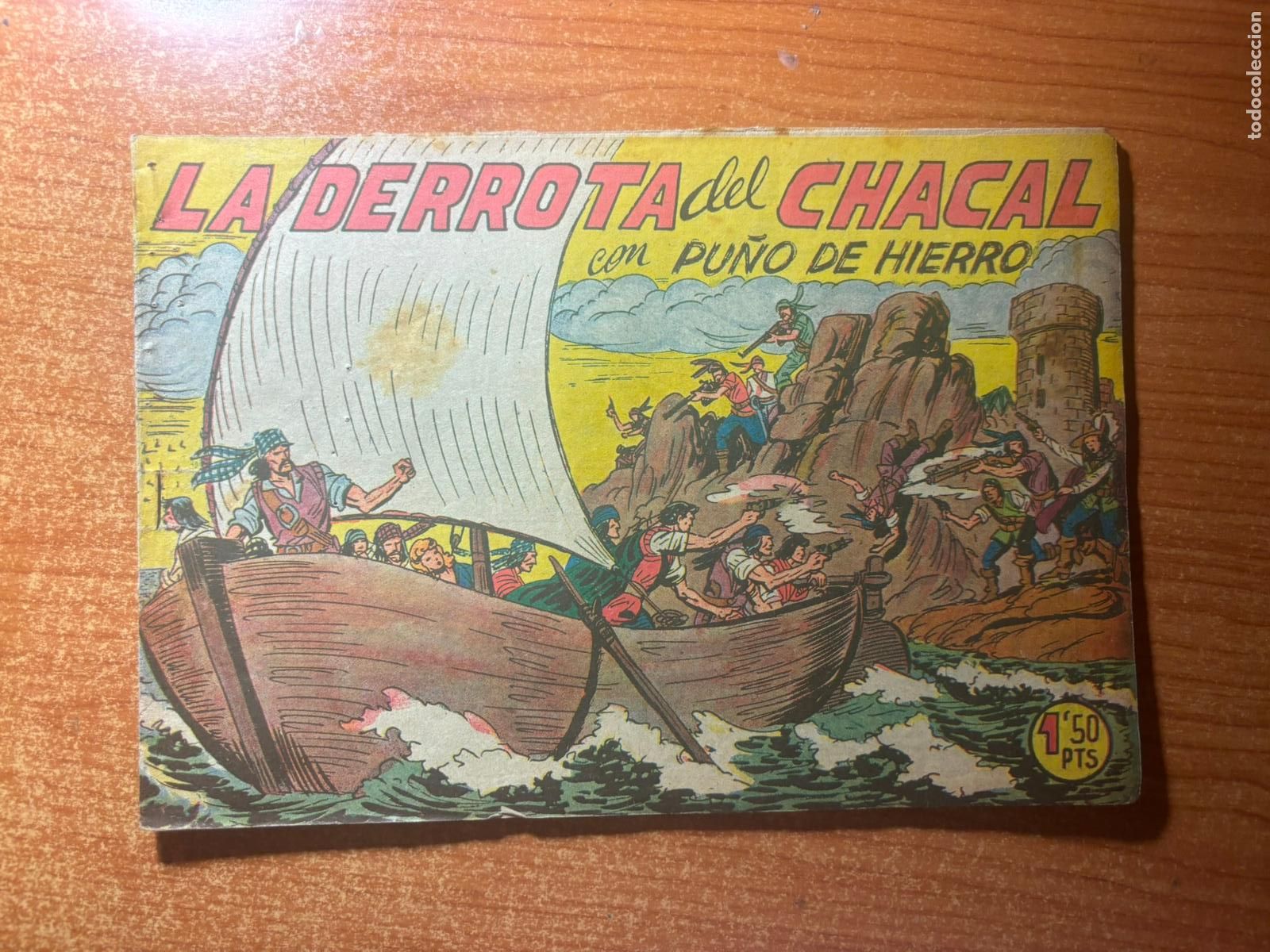 Tebeos: PU&Ntilde;O DE HIERRO DE MANUEL GAGO N&ordm; 24 EDITORIAL MAGA ORIGINAL