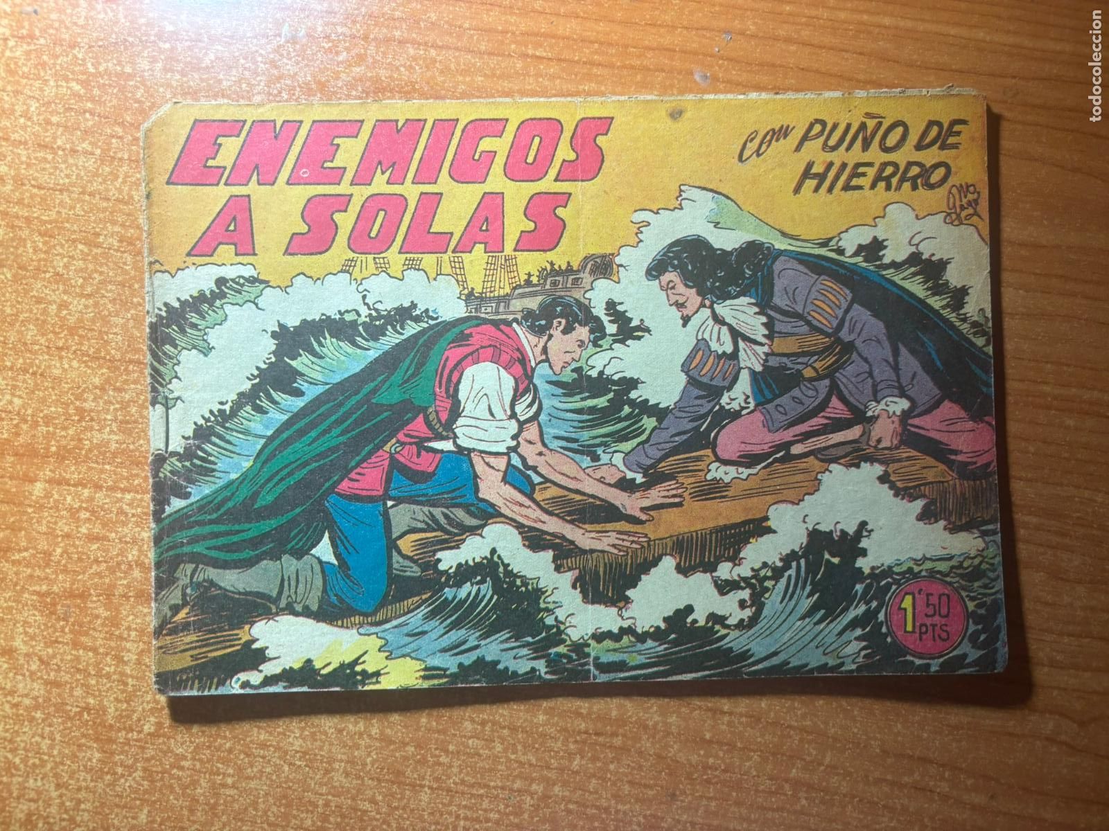 Tebeos: PU&Ntilde;O DE HIERRO DE MANUEL GAGO N&ordm; 21 EDITORIAL MAGA ORIGINAL