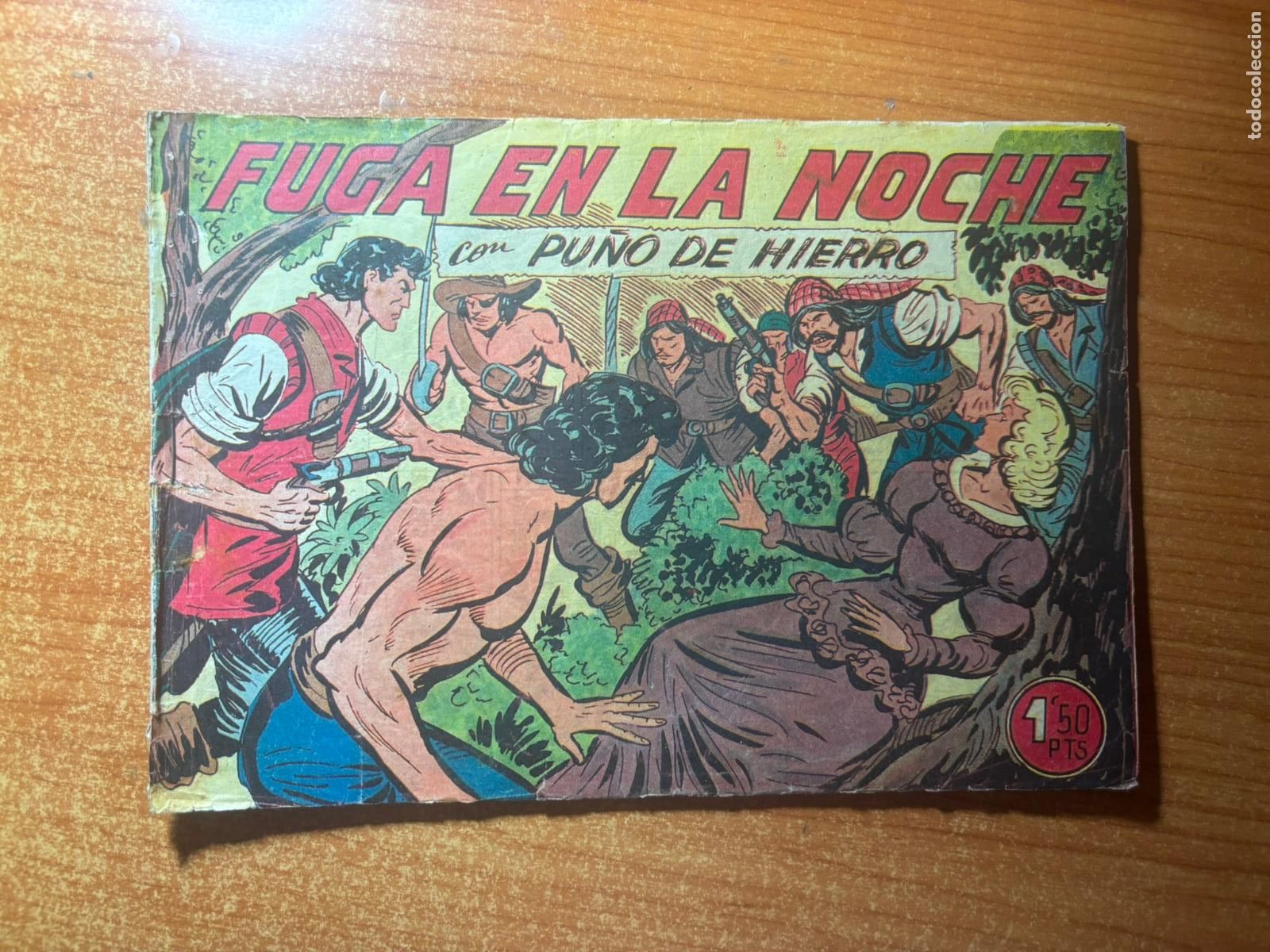 Tebeos: PU&Ntilde;O DE HIERRO DE MANUEL GAGO N&ordm; 19 EDITORIAL MAGA ORIGINAL