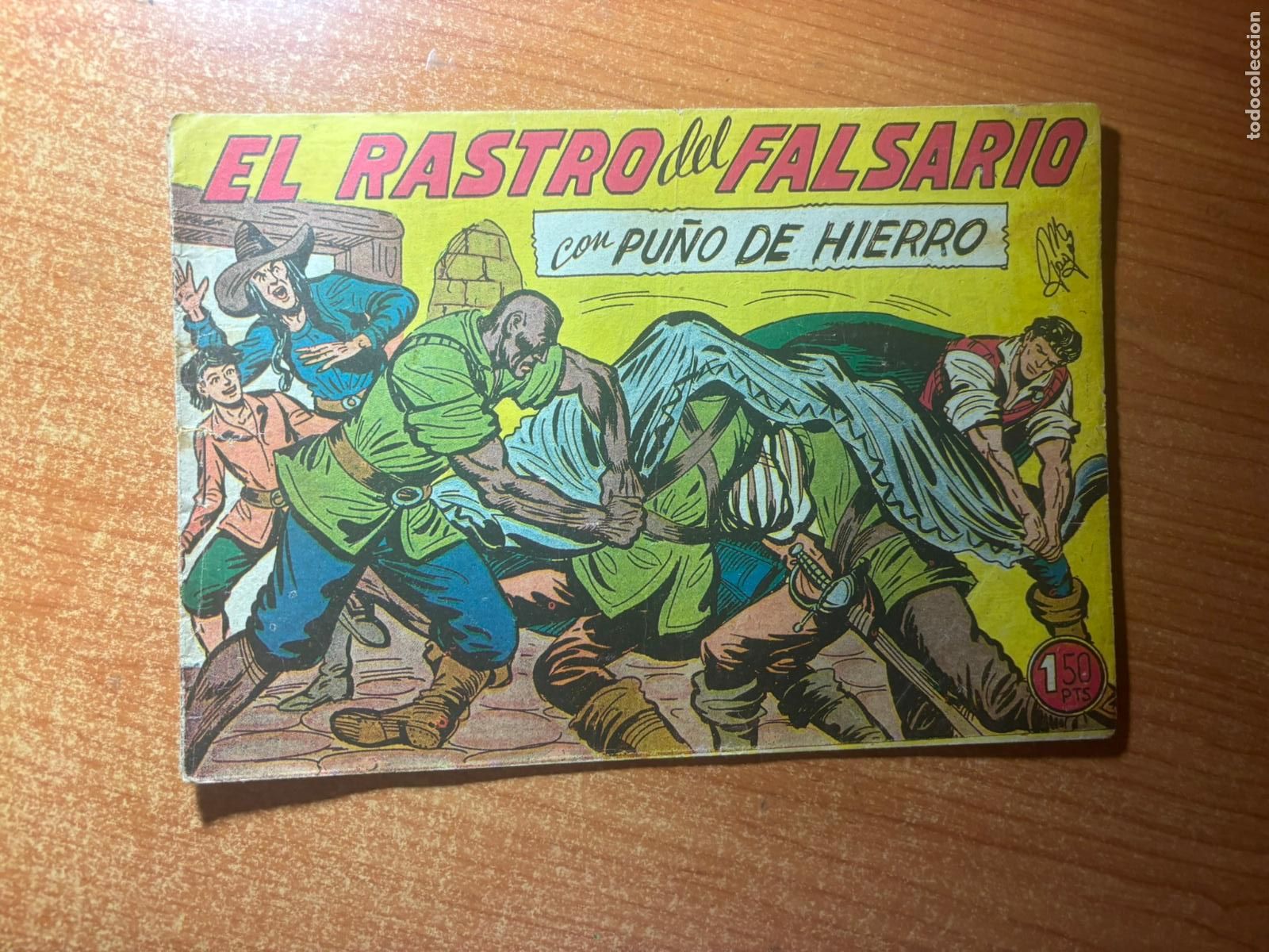Tebeos: PU&Ntilde;O DE HIERRO DE MANUEL GAGO N&ordm; 14 EDITORIAL MAGA ORIGINAL