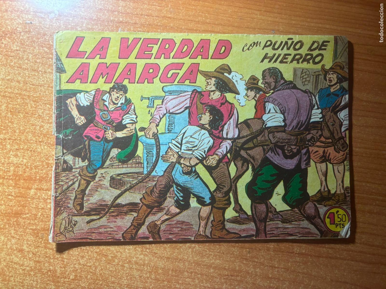 Tebeos: PU&Ntilde;O DE HIERRO DE MANUEL GAGO N&ordm; 13 EDITORIAL MAGA ORIGINAL