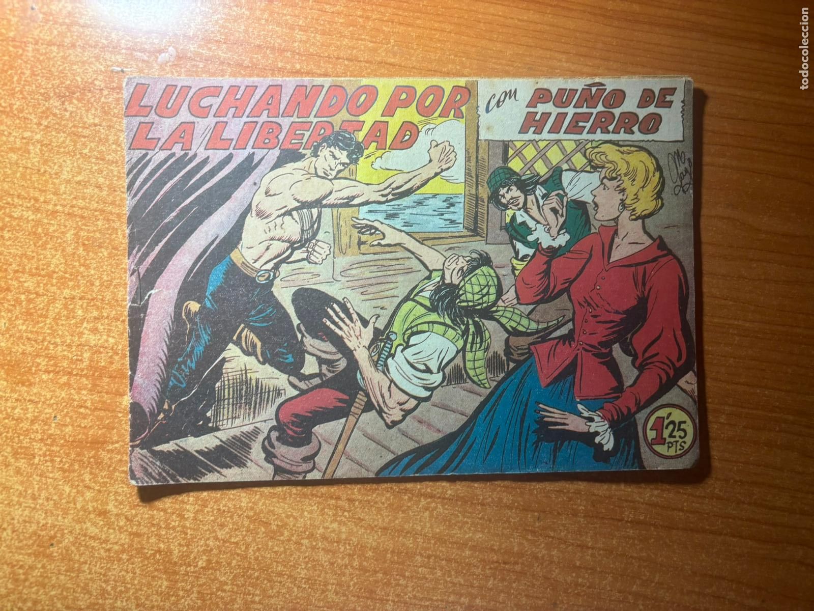 Tebeos: PU&Ntilde;O DE HIERRO DE MANUEL GAGO N&ordm; 8 EDITORIAL MAGA ORIGINAL