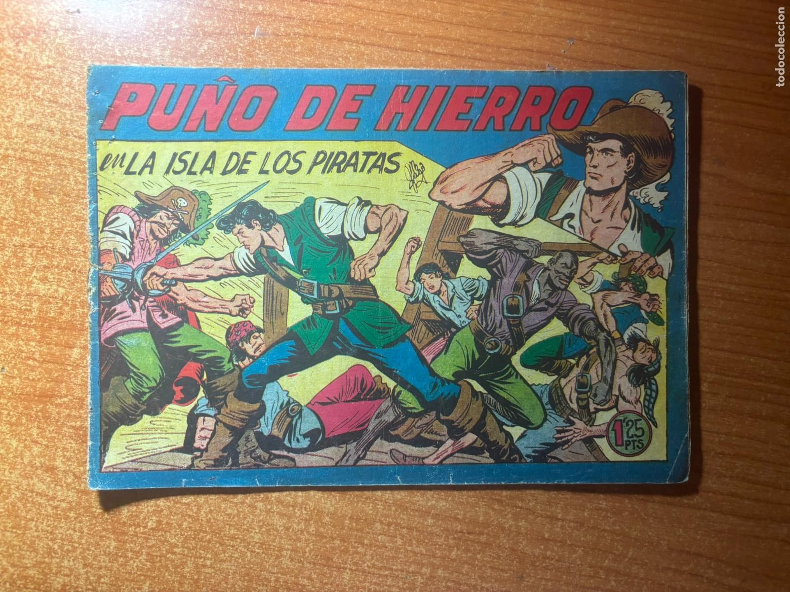 Tebeos: PU&Ntilde;O DE HIERRO DE MANUEL GAGO N&ordm; 4 EDITORIAL MAGA ORIGINAL