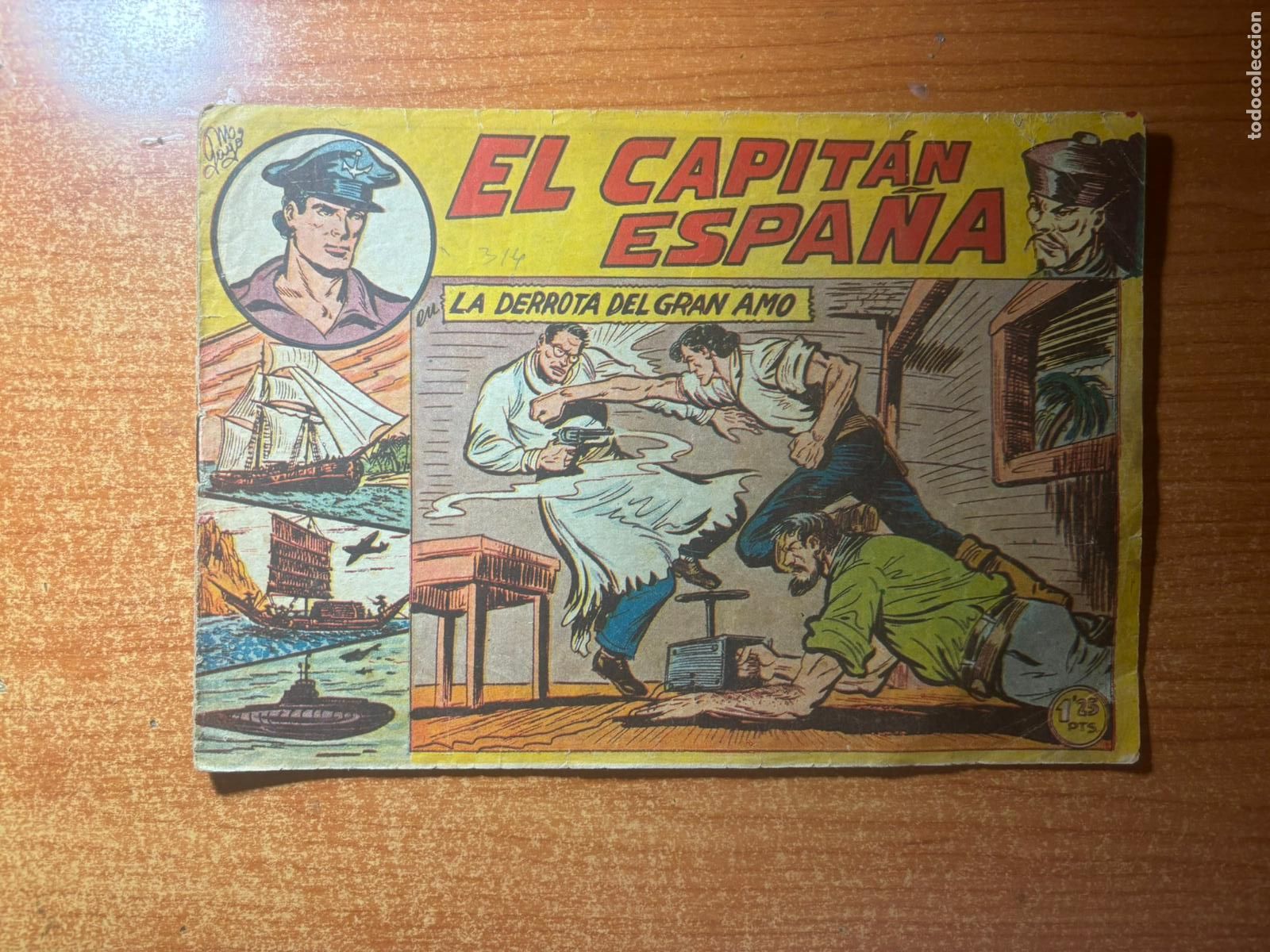 Tebeos: CAPITAN ESPA&Ntilde;A DE MANUEL GAGO N&ordm; 21 EDITORIAL MAGA ORIGINAL