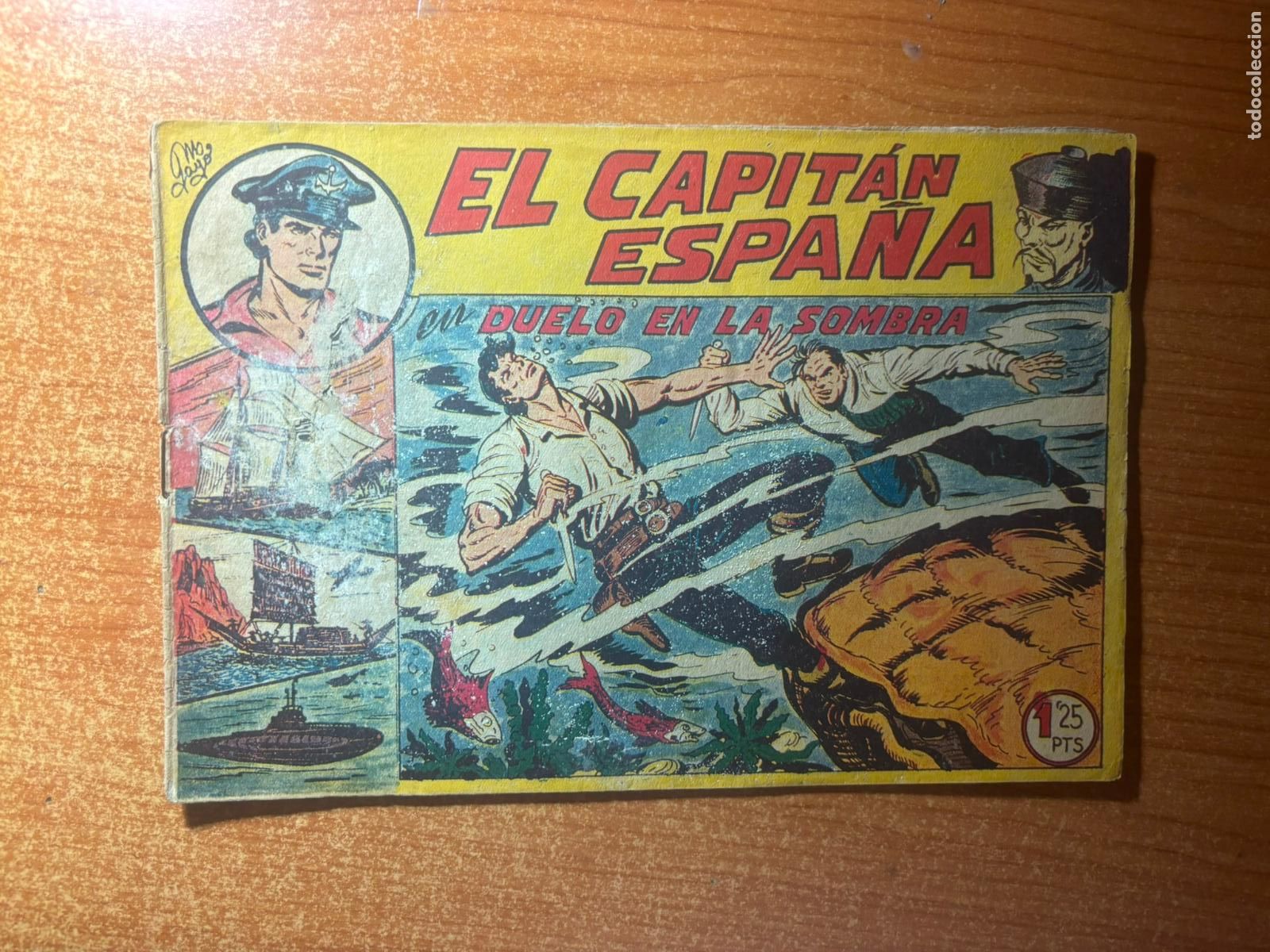 Tebeos: CAPITAN ESPA&Ntilde;A DE MANUEL GAGO N&ordm; 16 EDITORIAL MAGA ORIGINAL