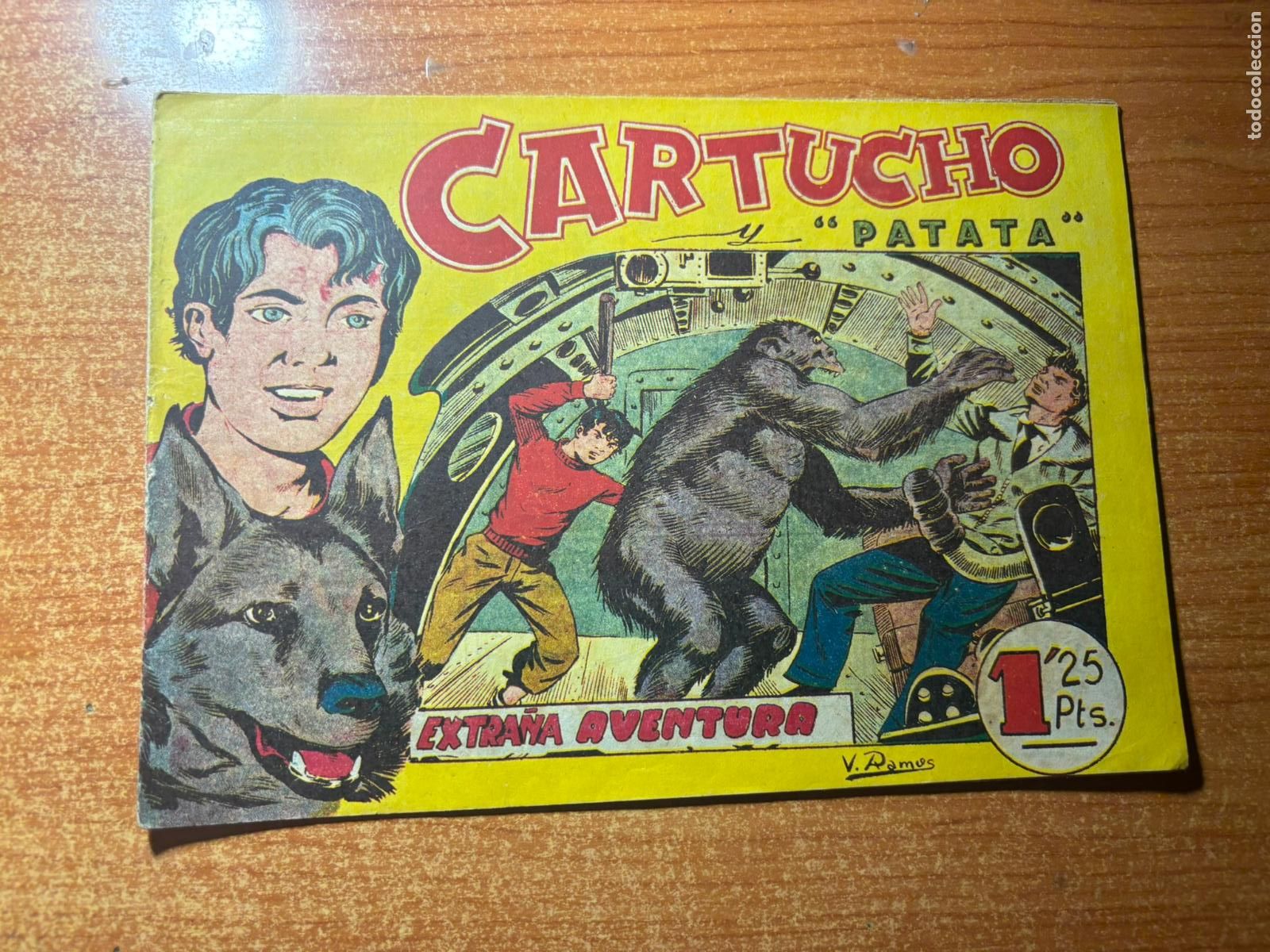 Tebeos: CARTUCHO Y PATATA N&ordm; 8 EDITORIAL MAGA ORIGINAL
