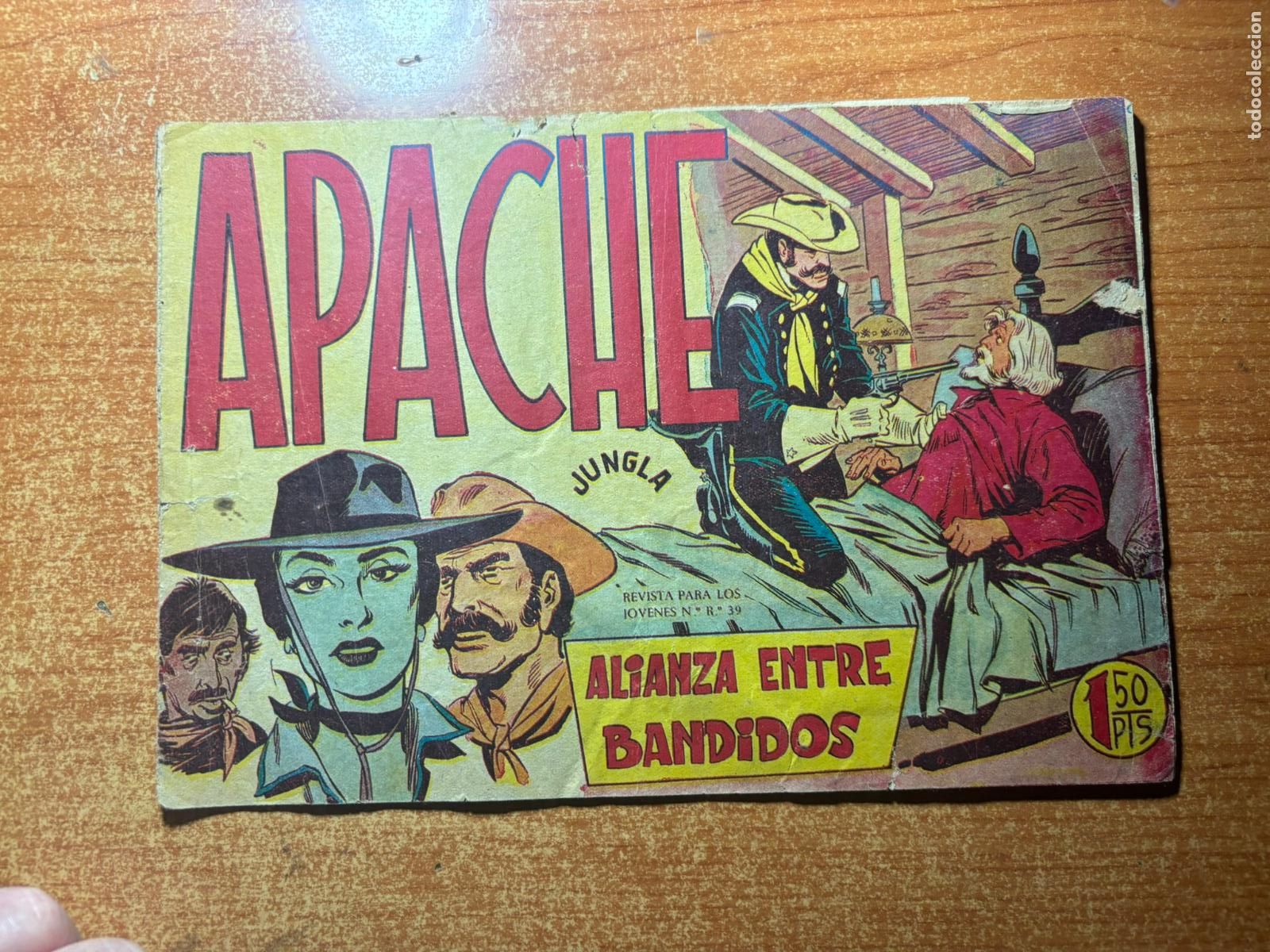 Tebeos: APACHE N&ordm; 12 EDITORIAL MAGA ORIGINAL