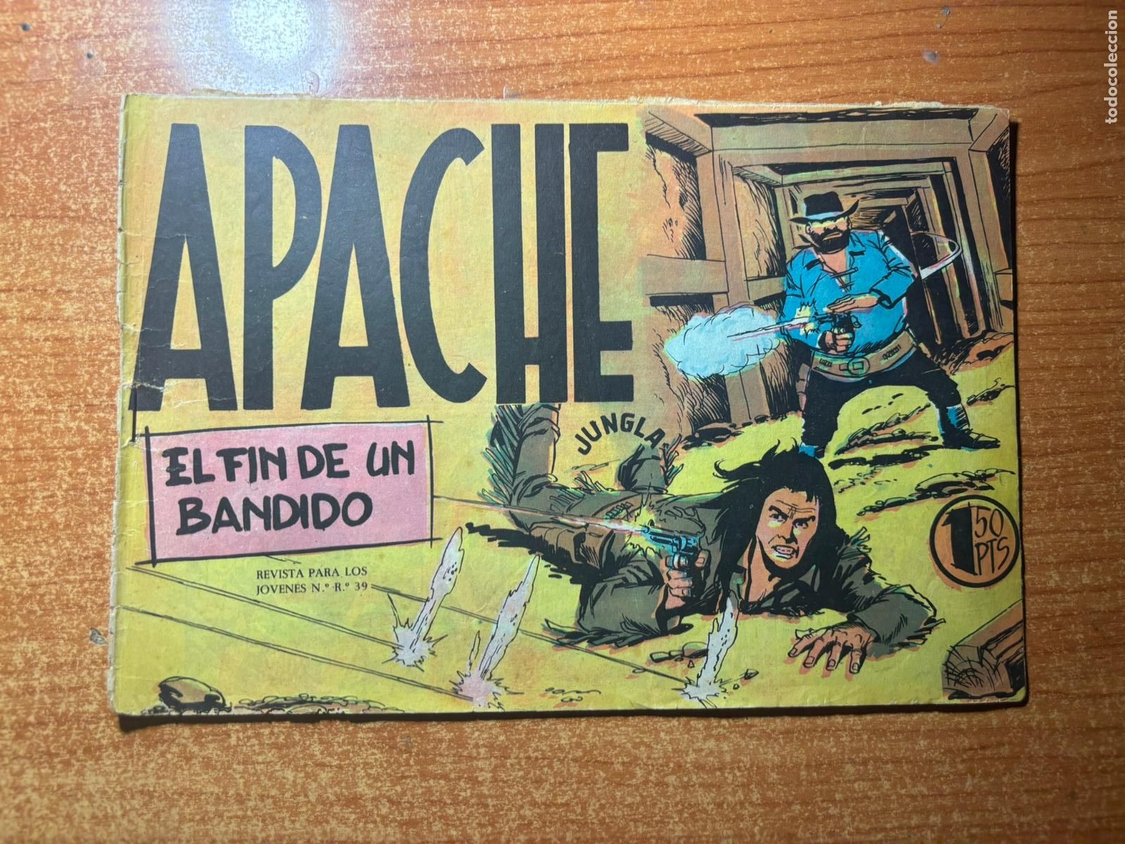 Tebeos: APACHE N&ordm; 33 EDITORIAL MAGA ORIGINAL