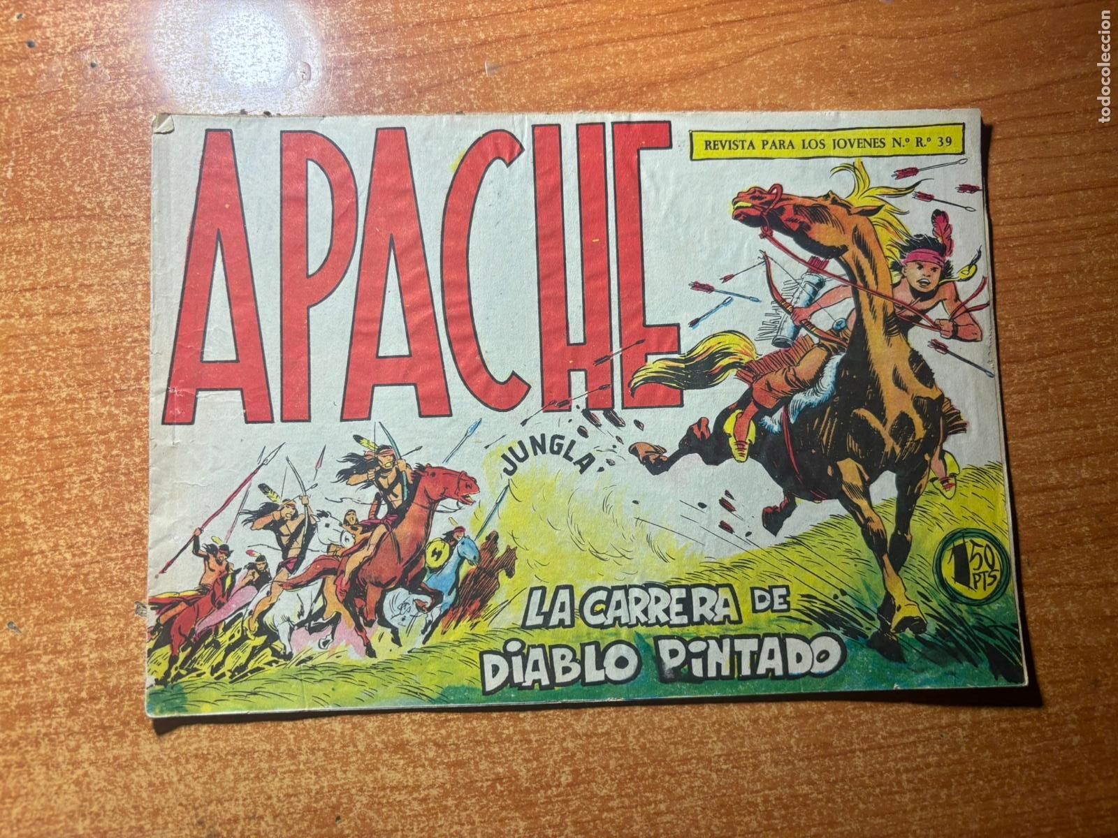 Tebeos: APACHE N&ordm; 40 EDITORIAL MAGA ORIGINAL