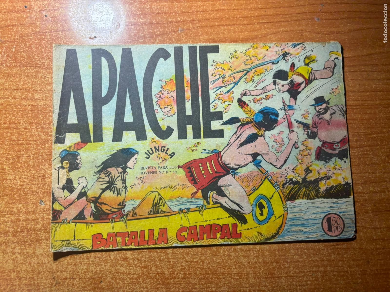 Tebeos: APACHE N&ordm; 47 EDITORIAL MAGA ORIGINAL