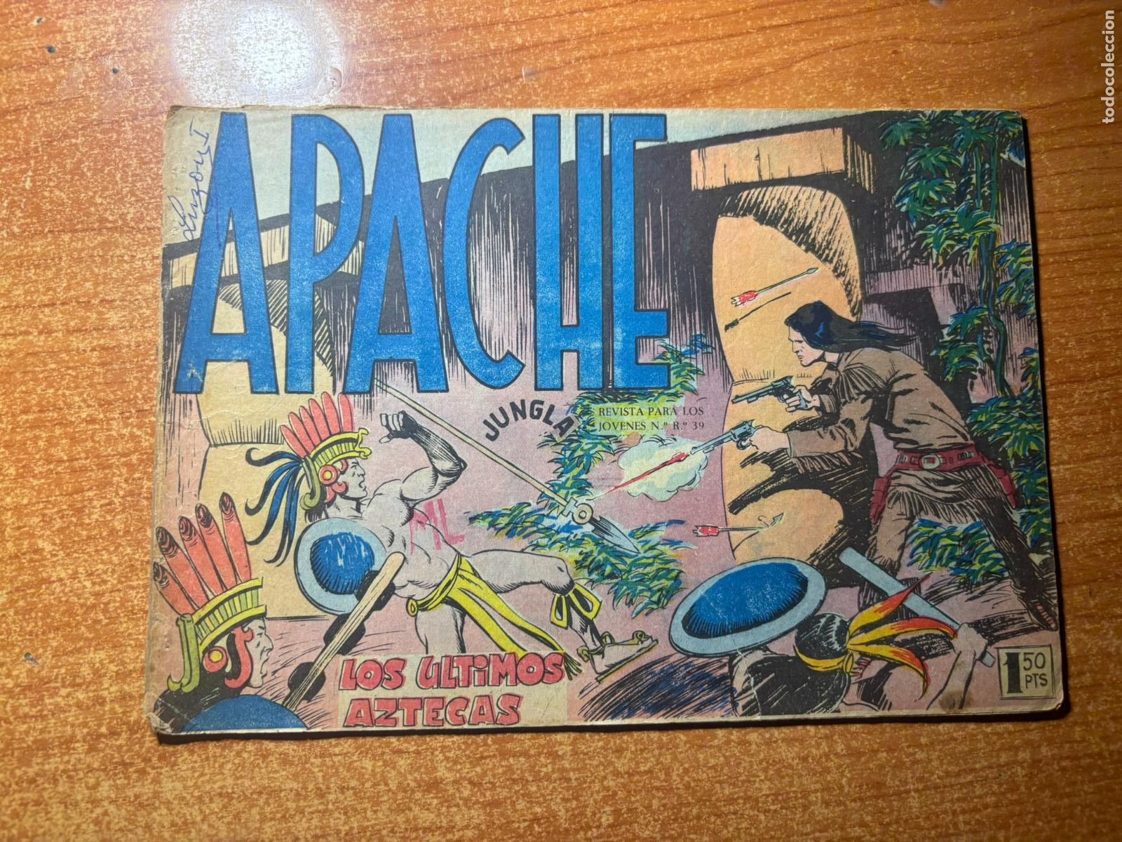 Tebeos: APACHE N&ordm; 49 EDITORIAL MAGA ORIGINAL