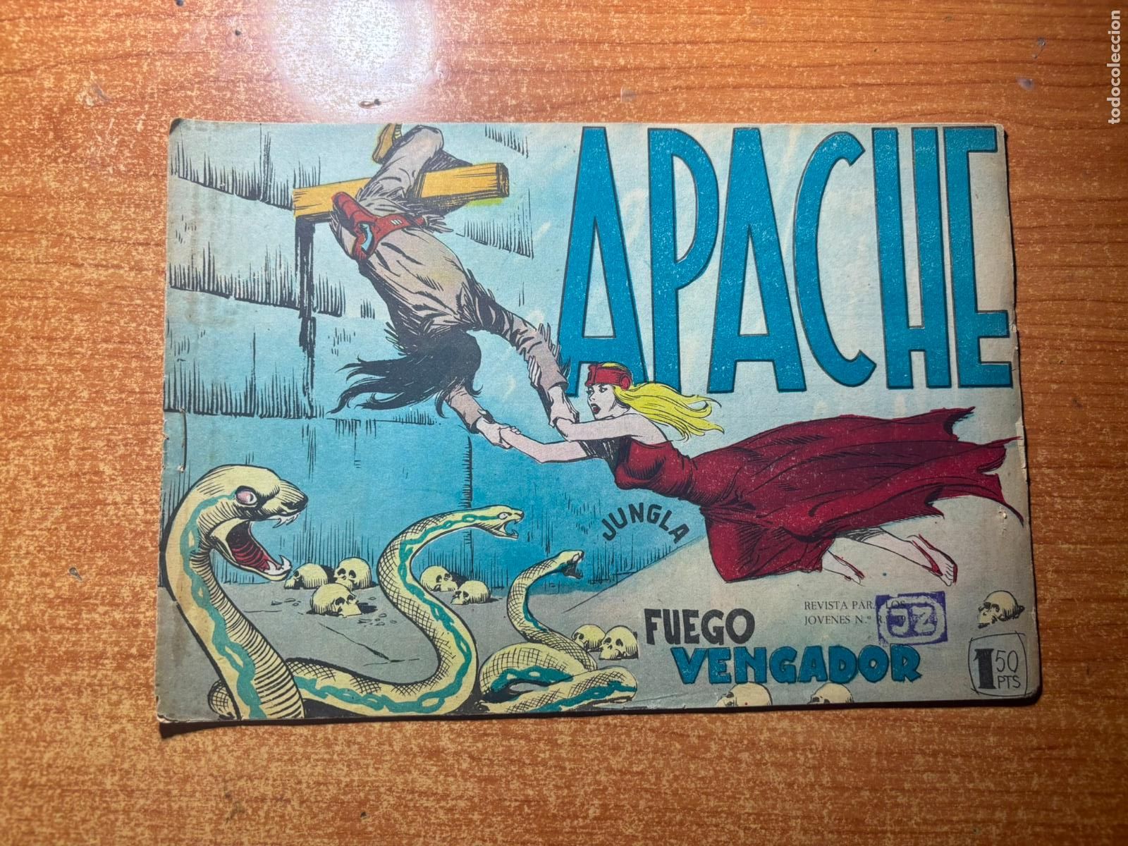 Tebeos: APACHE N&ordm; 51 EDITORIAL MAGA ORIGINAL