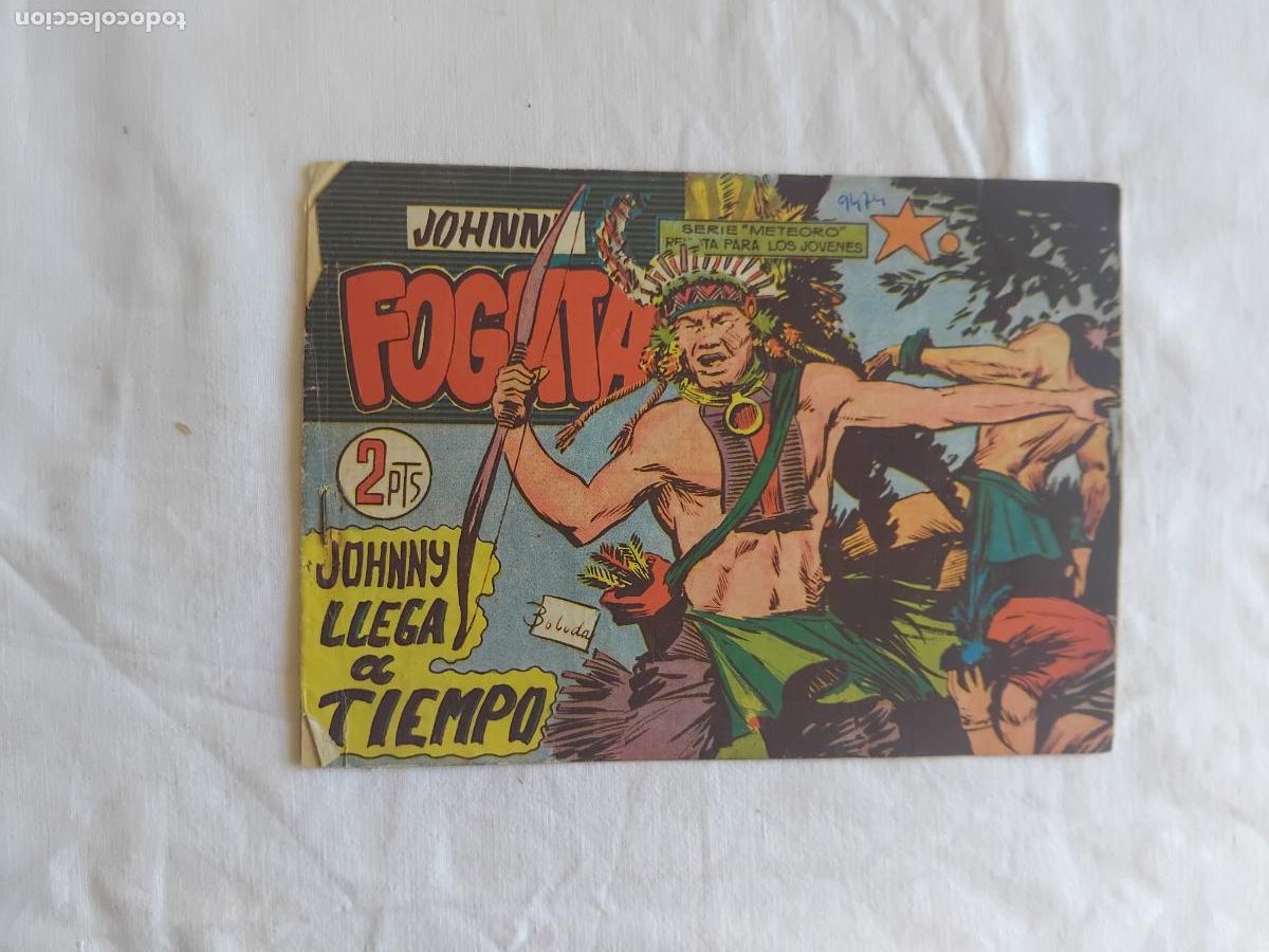 Tebeos: JOHNNY FOGATA N&ordm; 48. EDITORIAL MAGA. ORIGINAL.