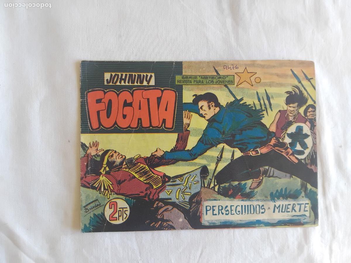Tebeos: JOHNNY FOGATA N&ordm; 52. EDITORIAL MAGA. ORIGINAL.