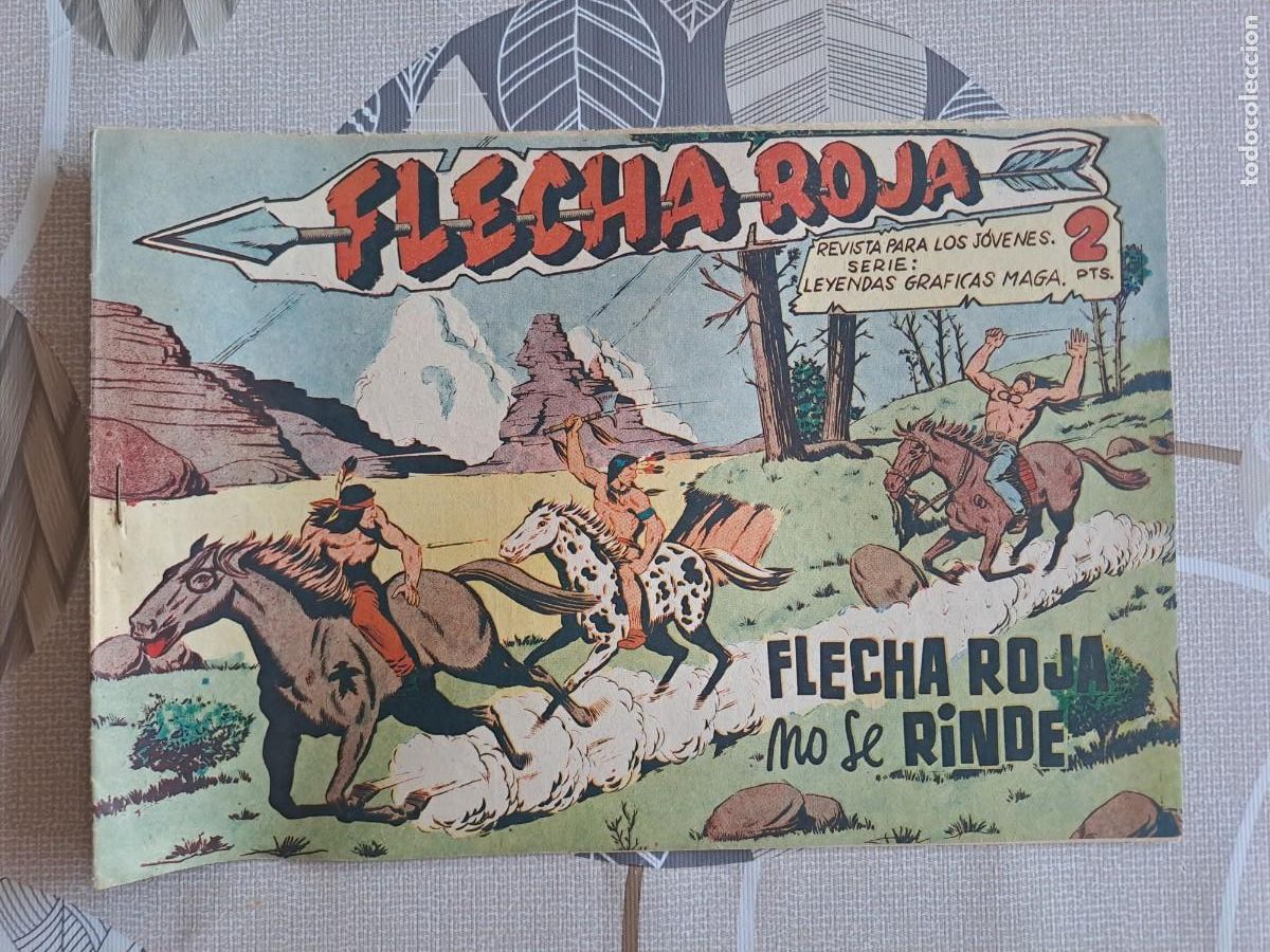 Tebeos: Flecha roja 3, Maga en buen estado