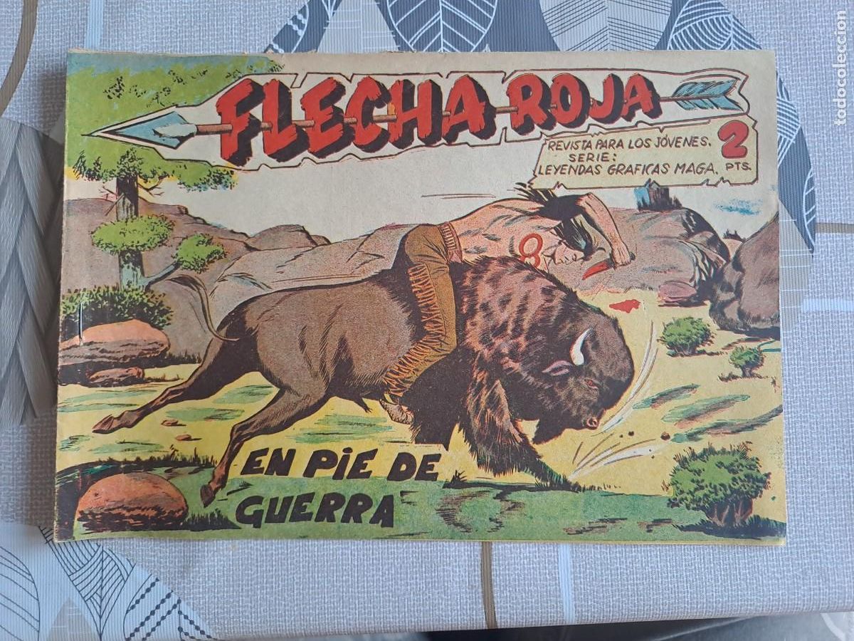 Tebeos: Flecha roja 11, Maga en buen estado