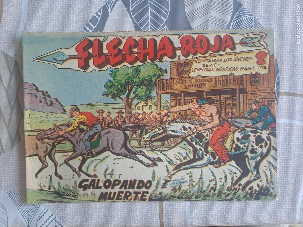 Tebeos: Flecha roja 15, Maga en buen estado