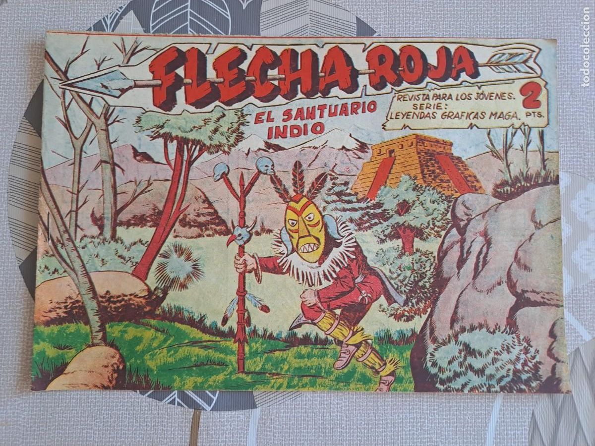Tebeos: Flecha roja 24, Maga en buen estado - Foto 1