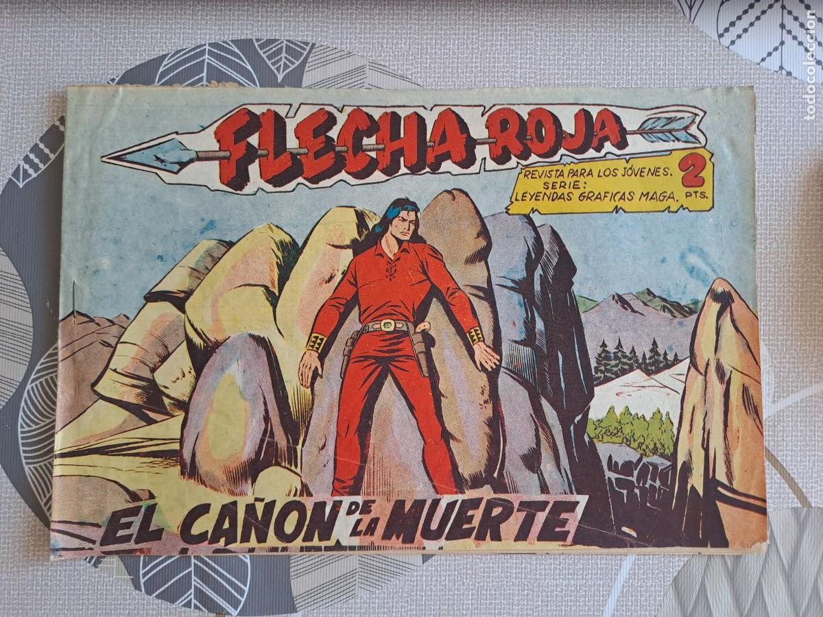 Tebeos: Flecha roja 27, Maga en buen estado