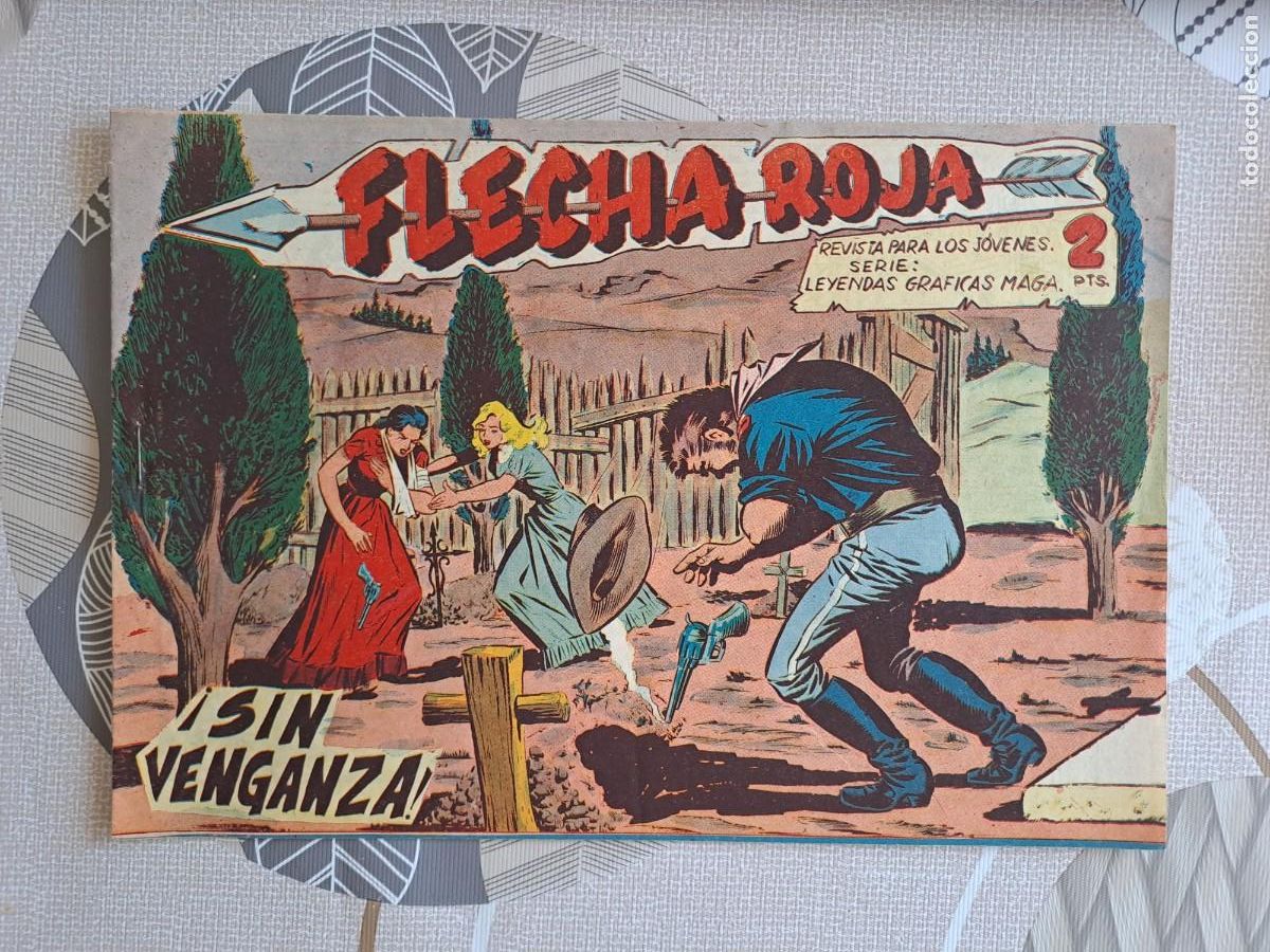 Tebeos: Flecha roja 38, Maga en buen estado
