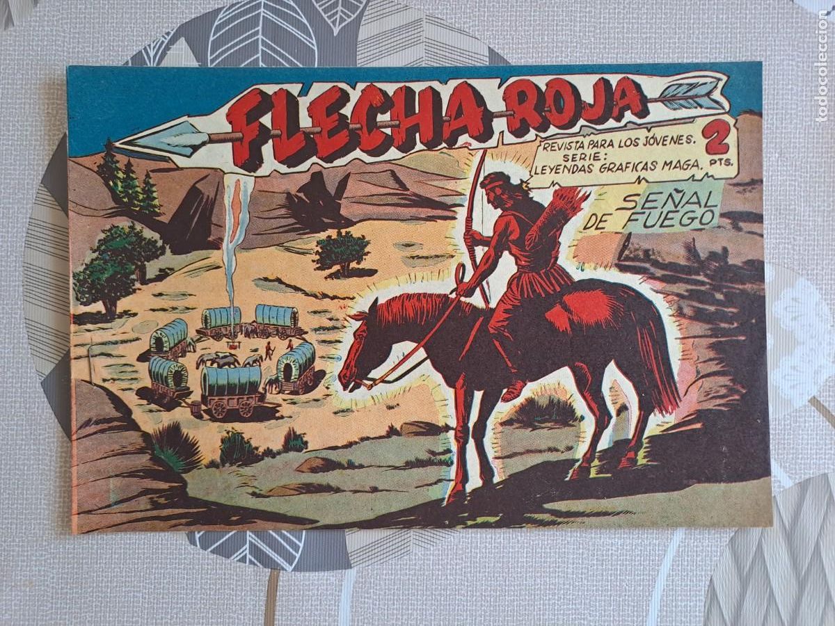 Tebeos: Flecha roja 39, Maga en buen estado