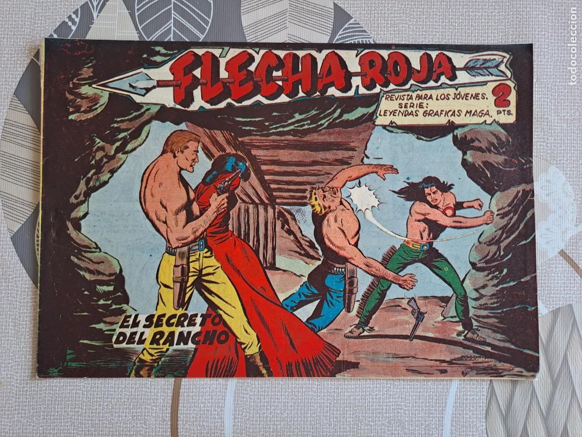 Tebeos: Flecha roja 42, Maga en buen estado