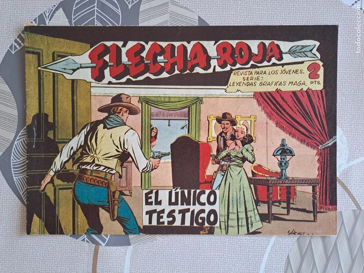 Tebeos: Flecha roja 53, Maga en buen estado - Foto 1