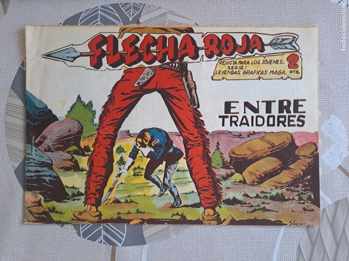 Tebeos: Flecha roja 59, Maga en buen estado - Foto 1
